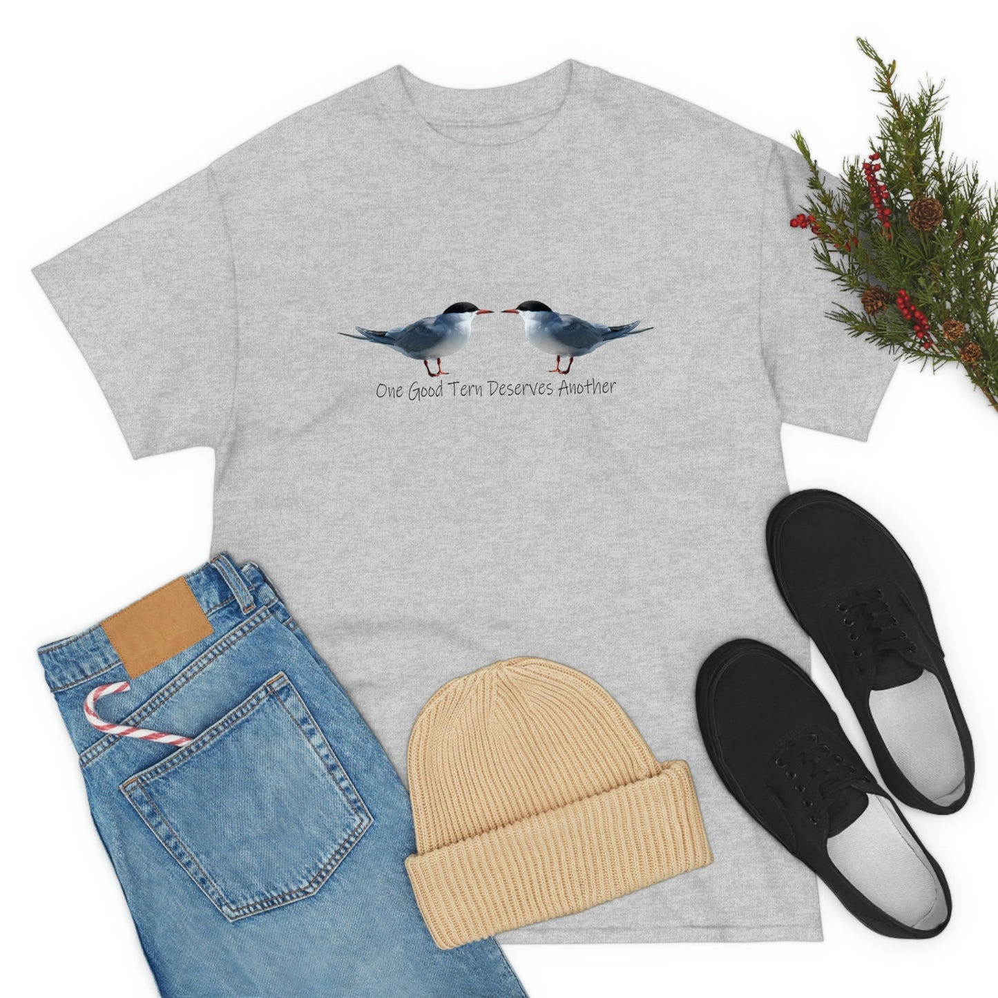 One Good Tern Deserves Another Unisex Heavy Cotton Tee