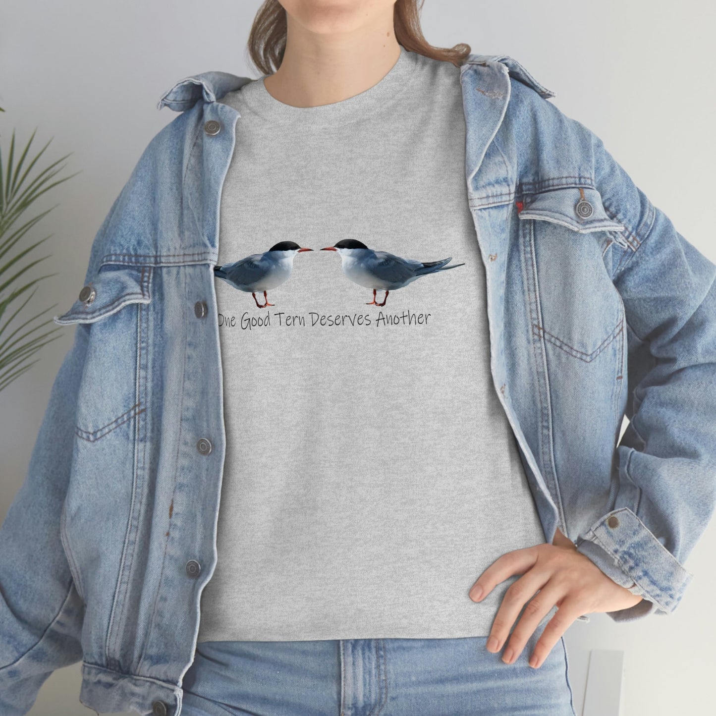 One Good Tern Deserves Another Unisex Heavy Cotton Tee