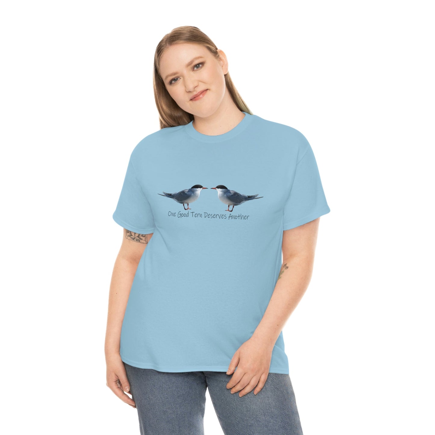 One Good Tern Deserves Another Unisex Heavy Cotton Tee