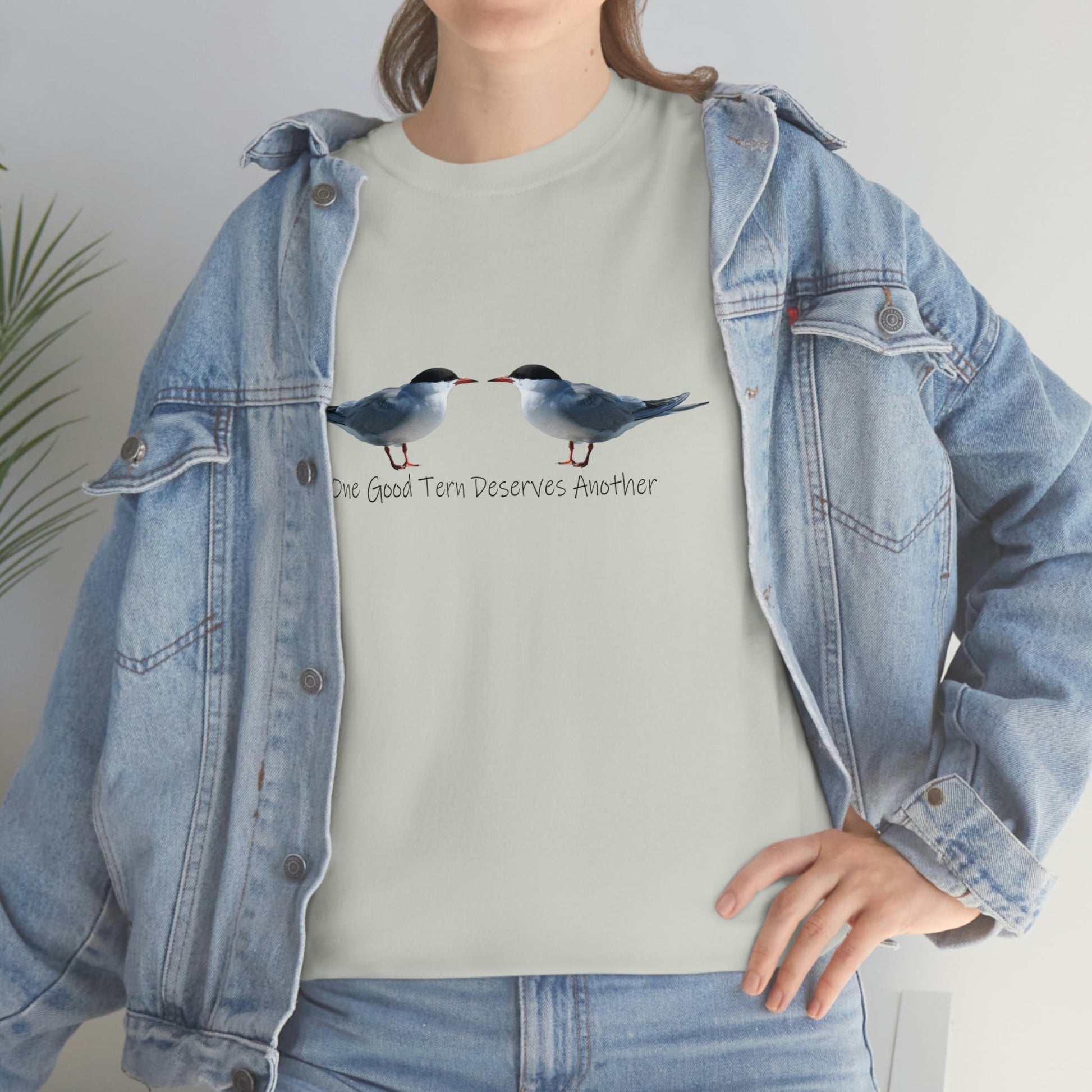 One Good Tern Deserves Another Unisex Heavy Cotton Tee