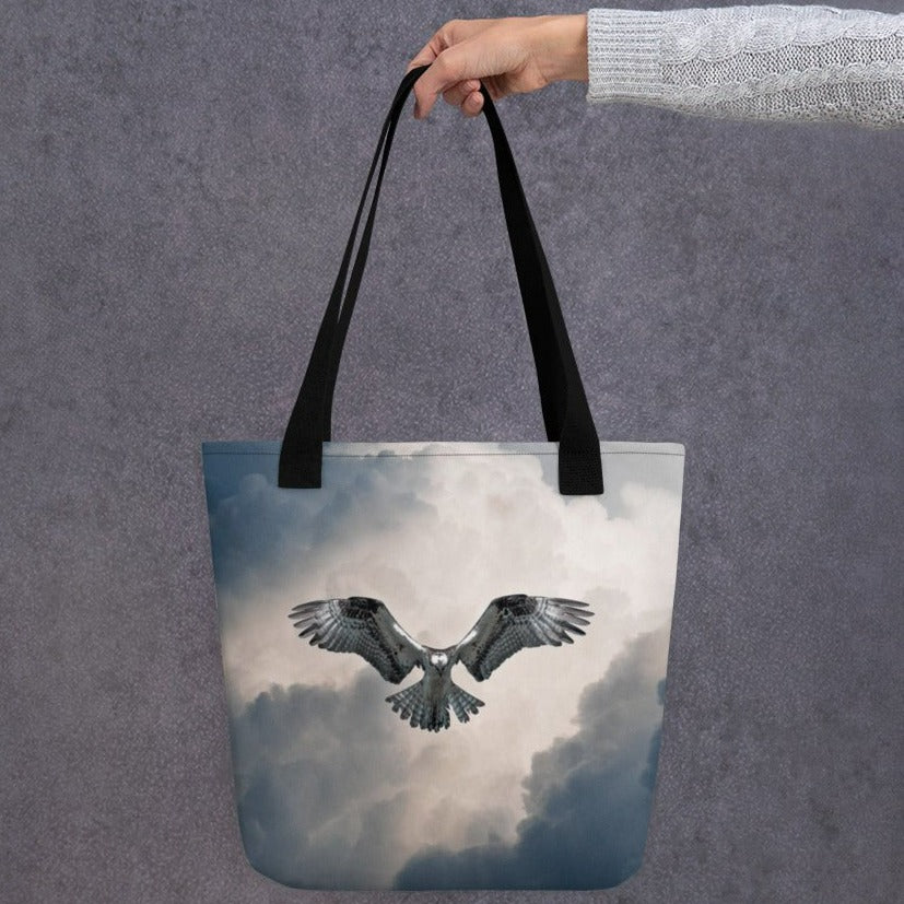 Osprey Hover Cover Print Tote Bag