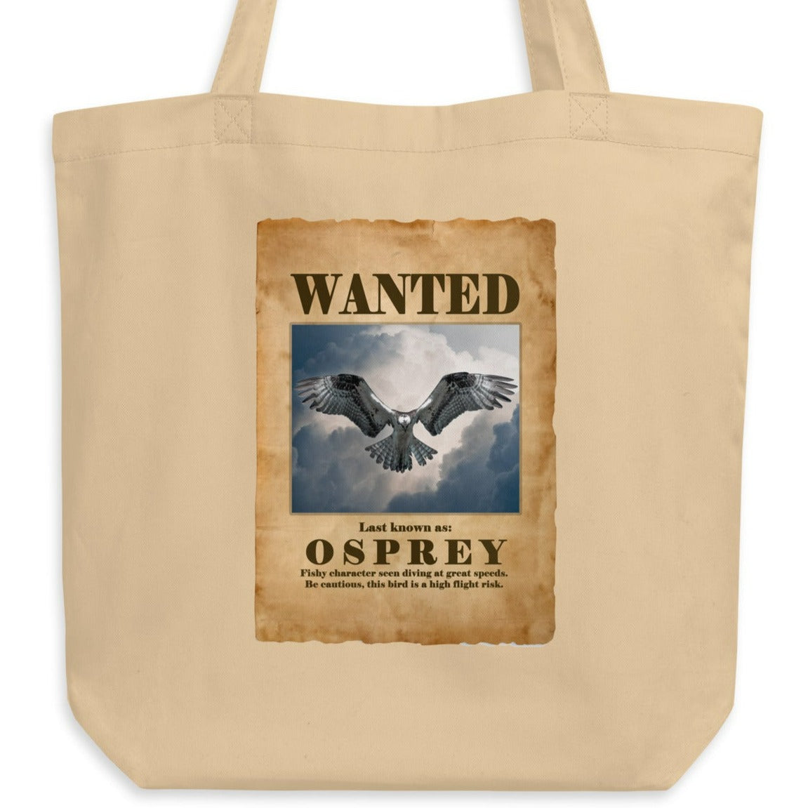 Osprey Hover Eco Tote Bag - Printed Front and Back