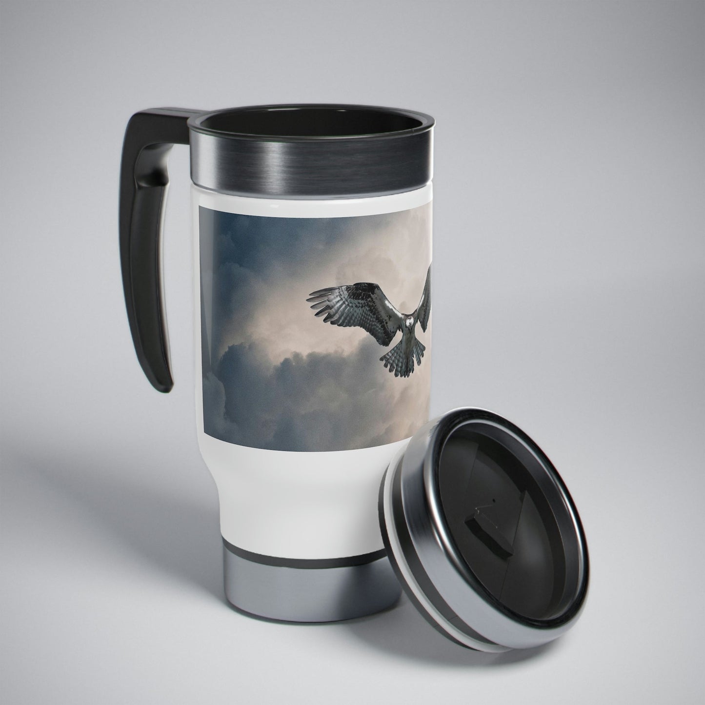 Osprey Stainless Steel Travel Mug with Handle, 14oz