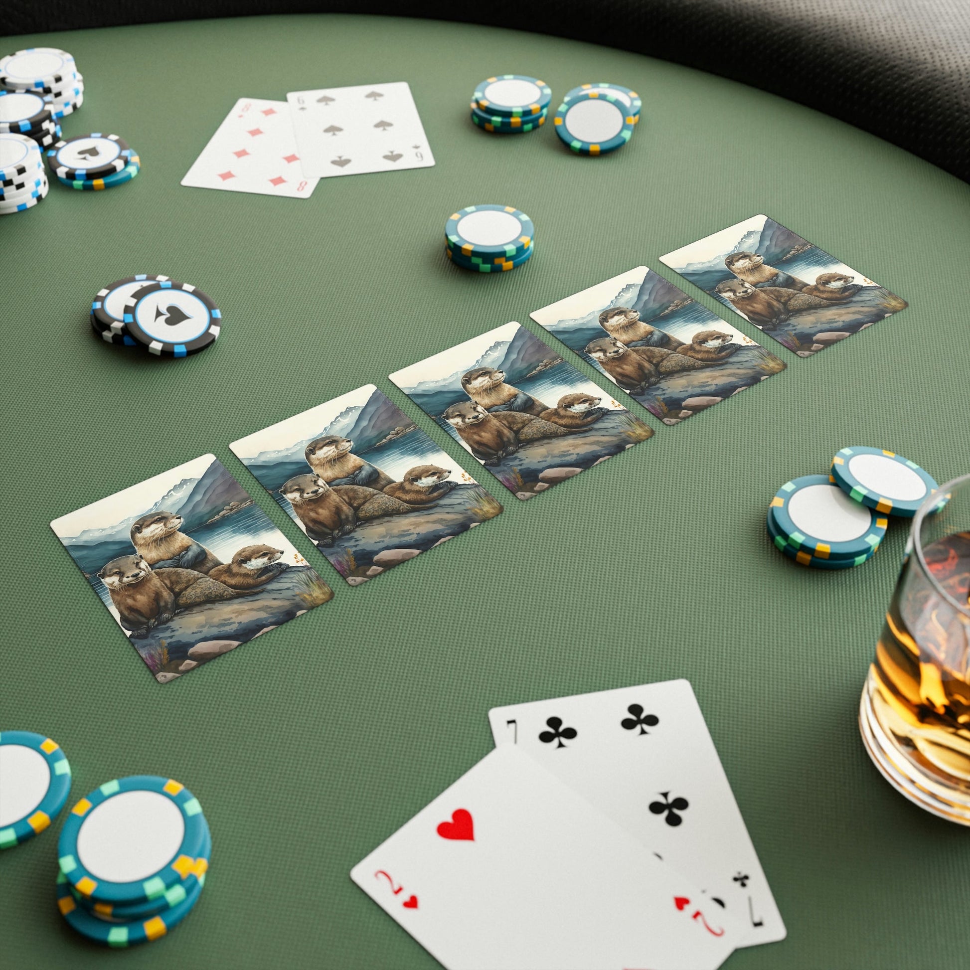 Otter Poker Playing Cards