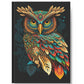 Owl Inspirations - Mesoamerican Owl - Hard Backed Journal