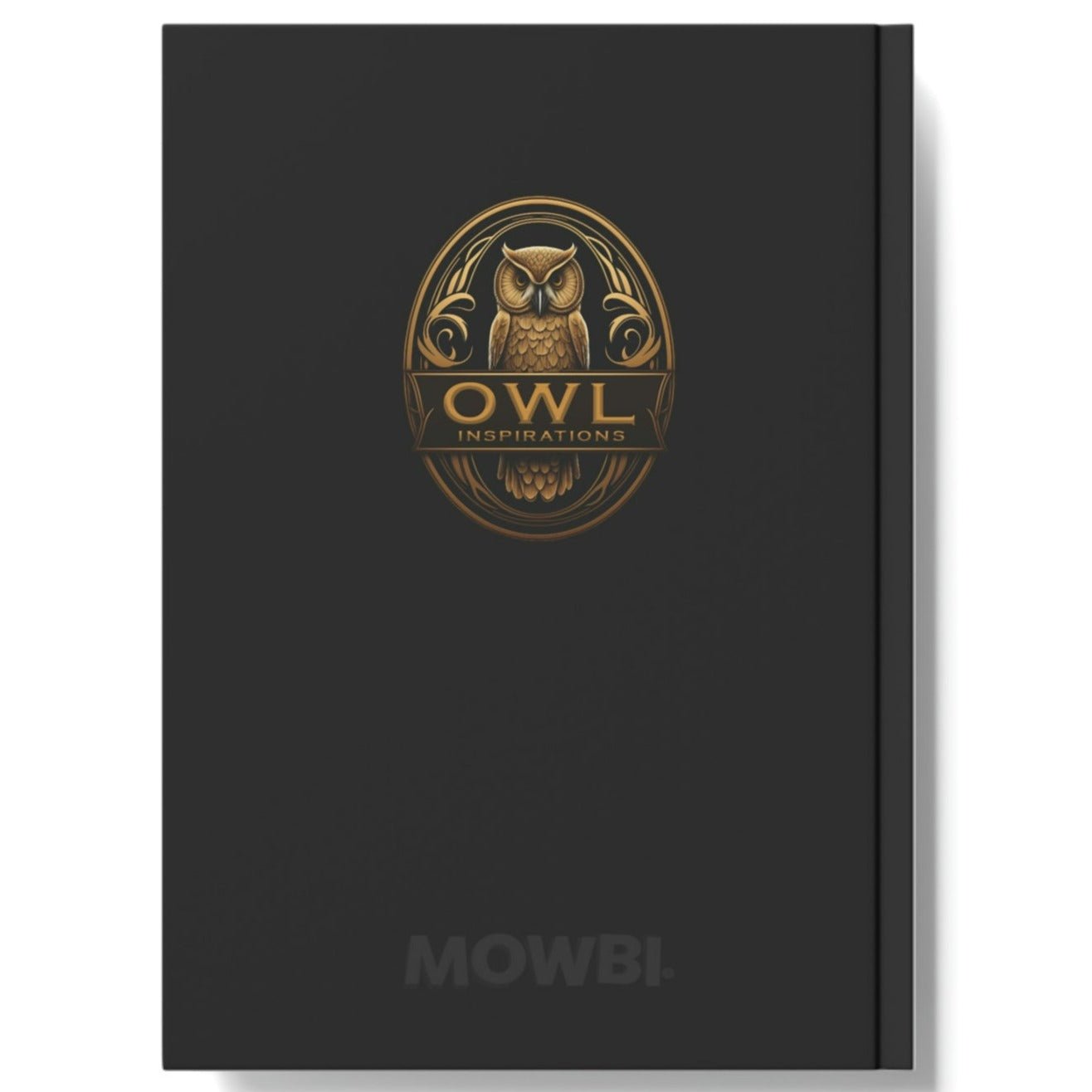 Owl Inspirations - Motorcycle Owl - Hard Backed Journal