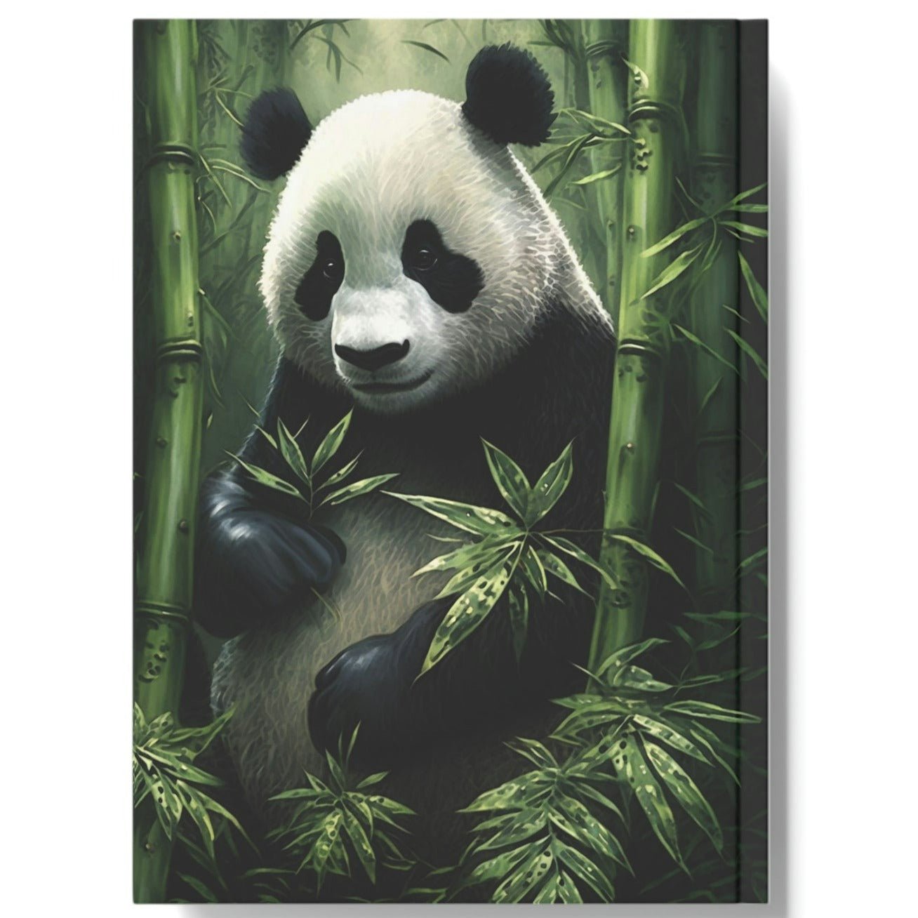 Panda in Bamboo Forest Hard Backed Journal