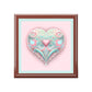 Pastel Heart Design Jewelry Box