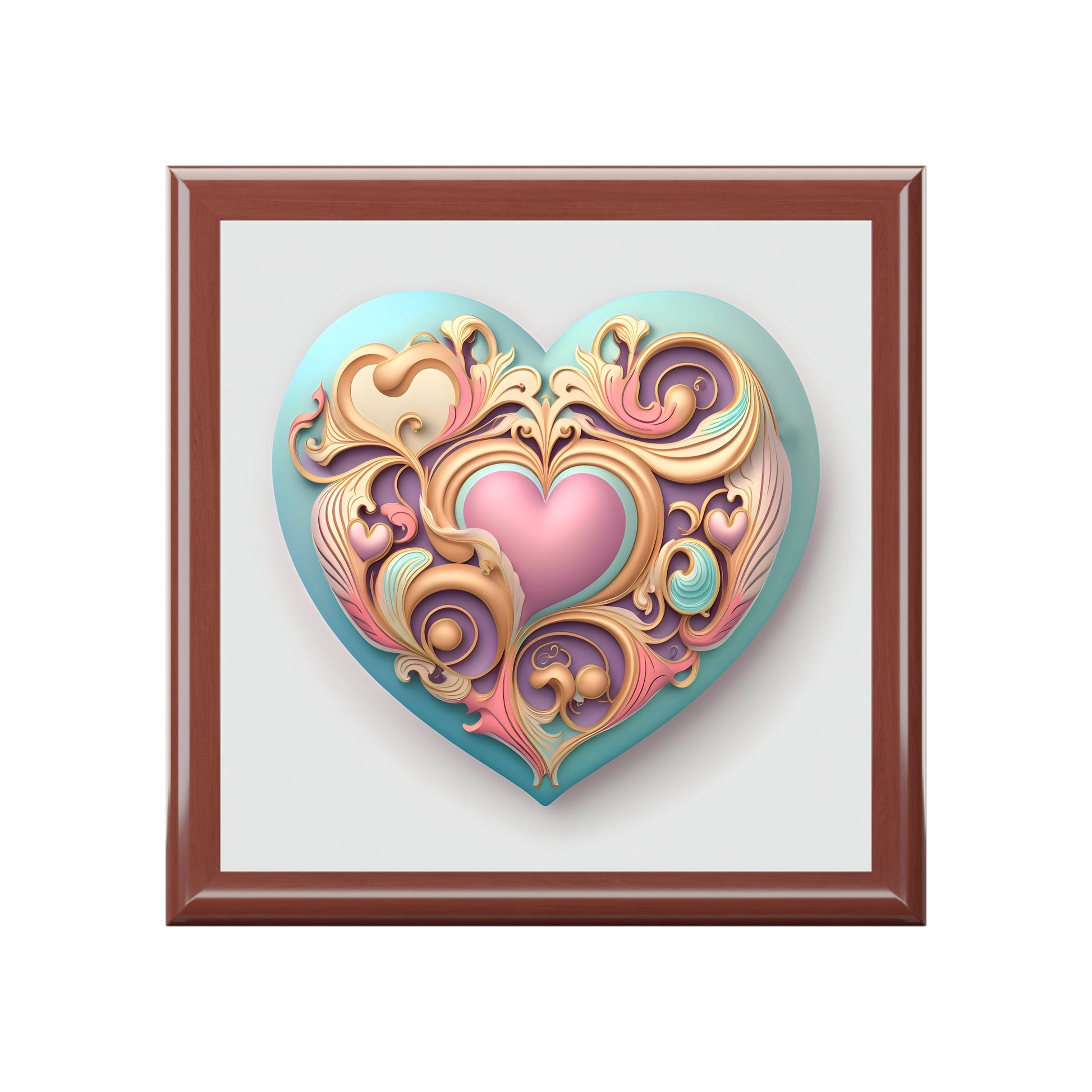 Pastel Heart Gift & Jewelry Box