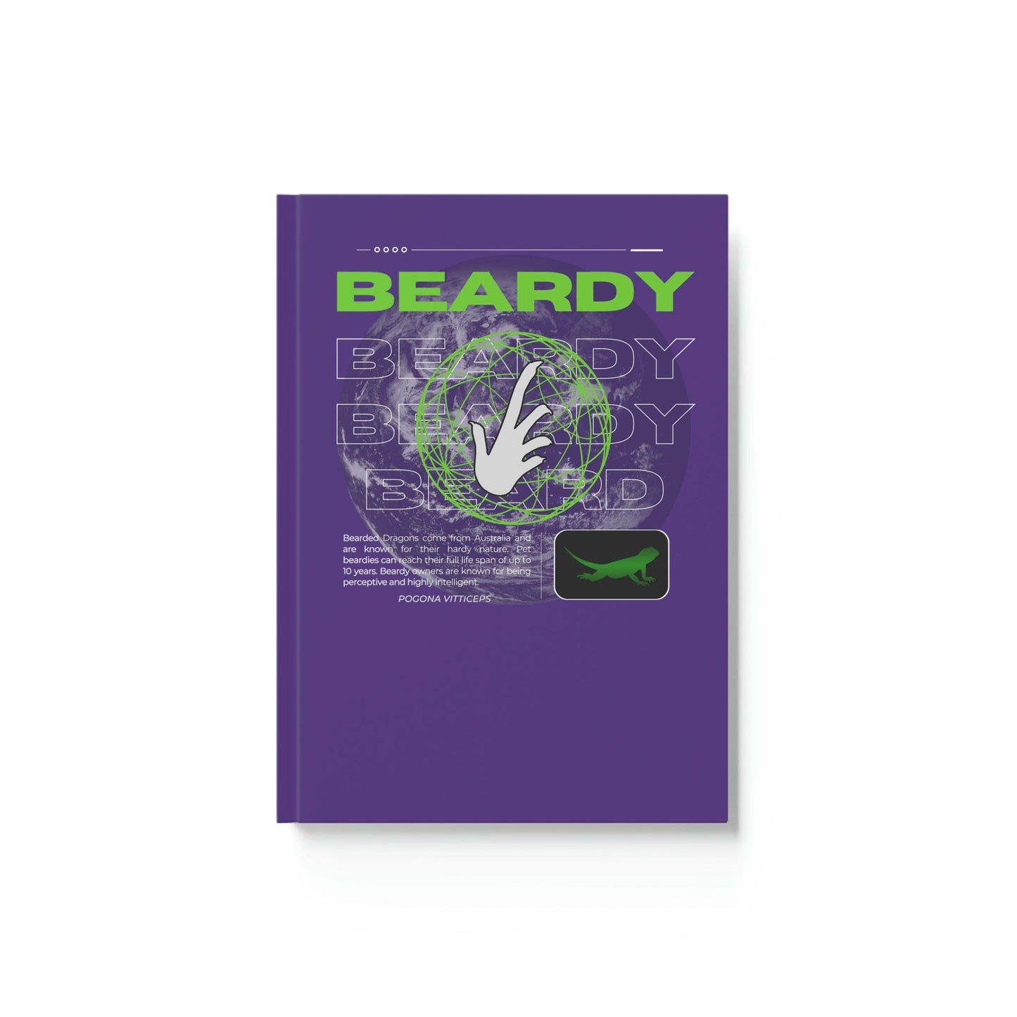 Perceptive Beardy III Hard Backed Journal