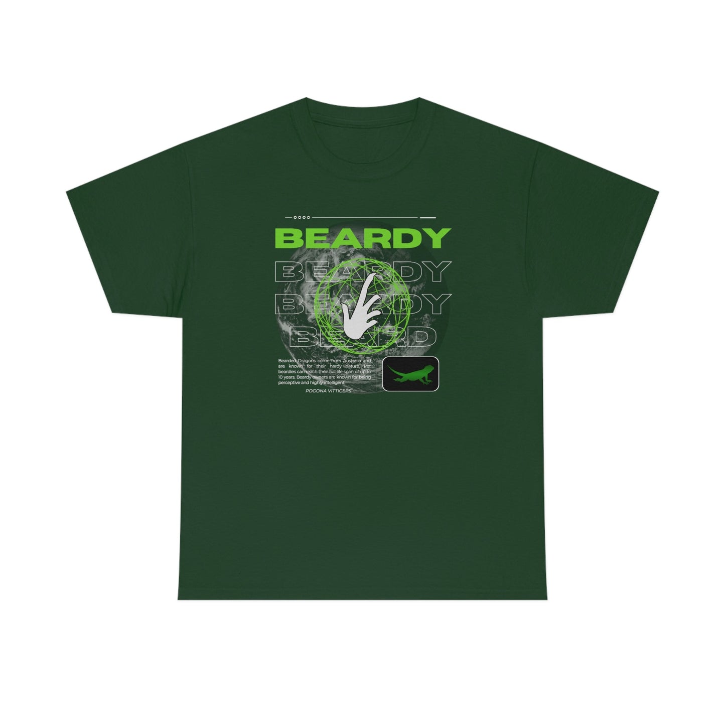 Perspective Beardy II Heavy Cotton T-Shirt