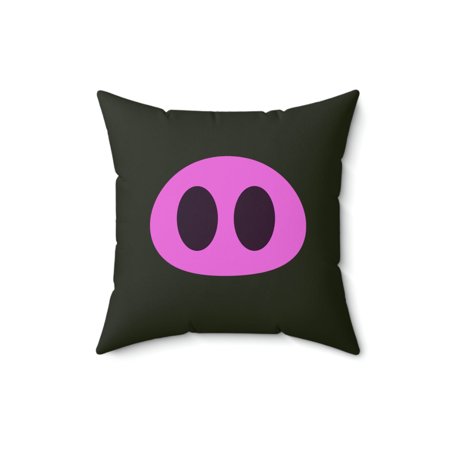 Pig Snout Square Pillow