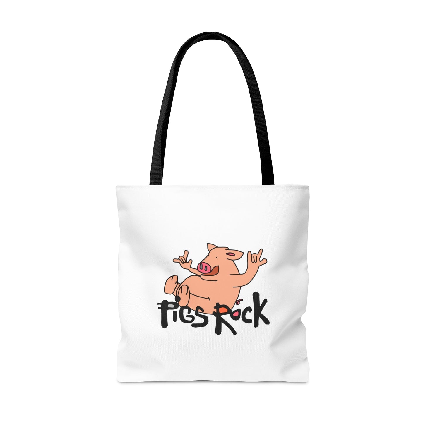 Pigs Rock AOP Tote Bag