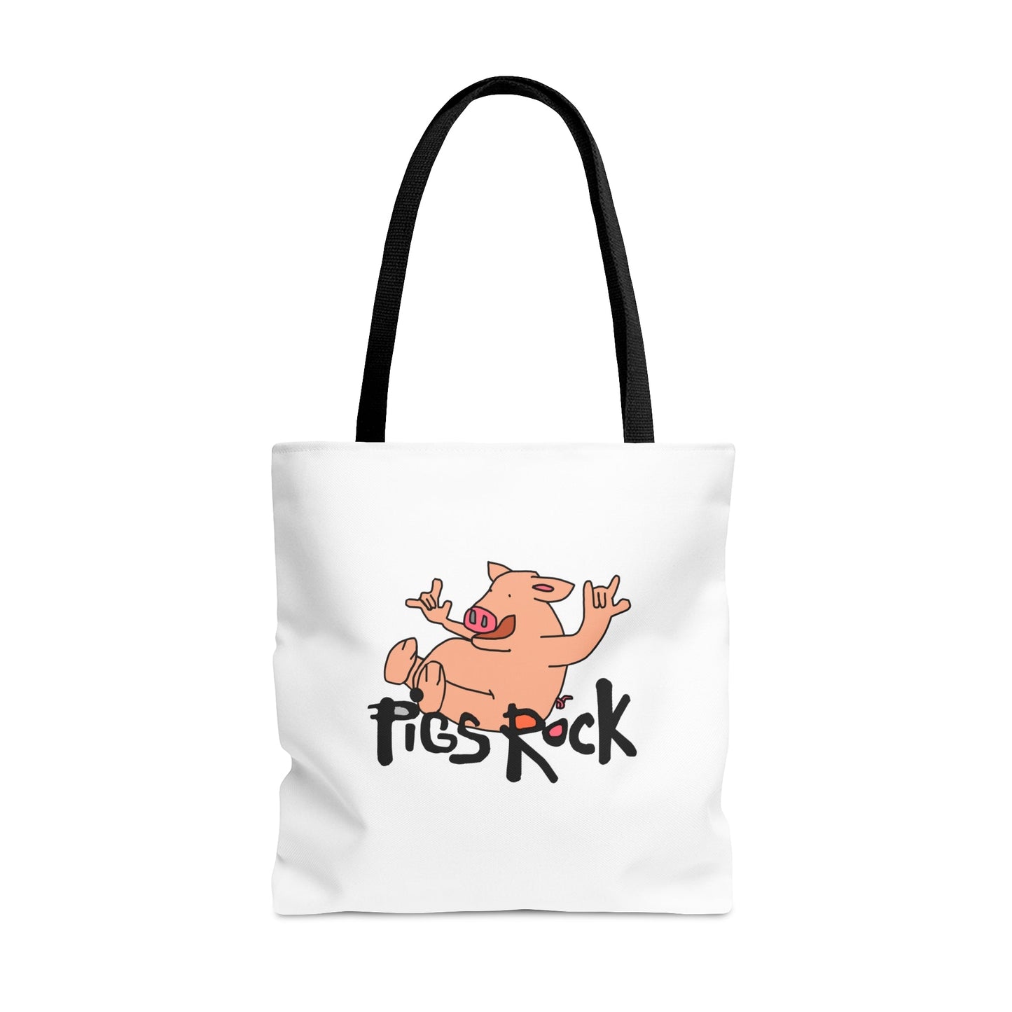 Pigs Rock AOP Tote Bag