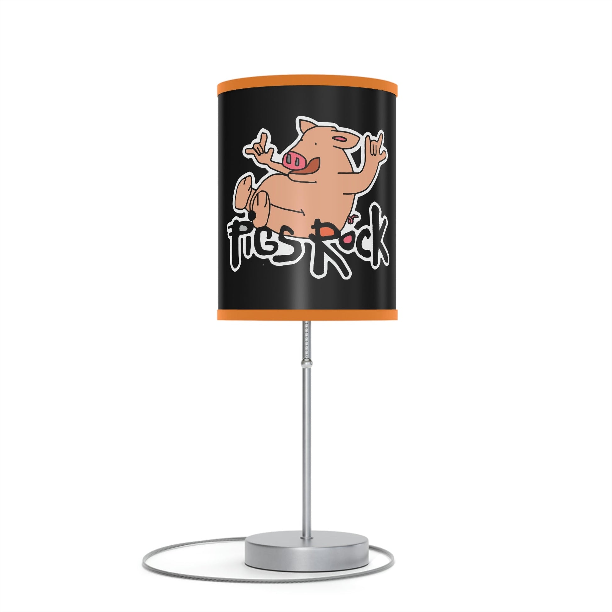 Pigs Rock! Lamp on a Stand, US|CA plug