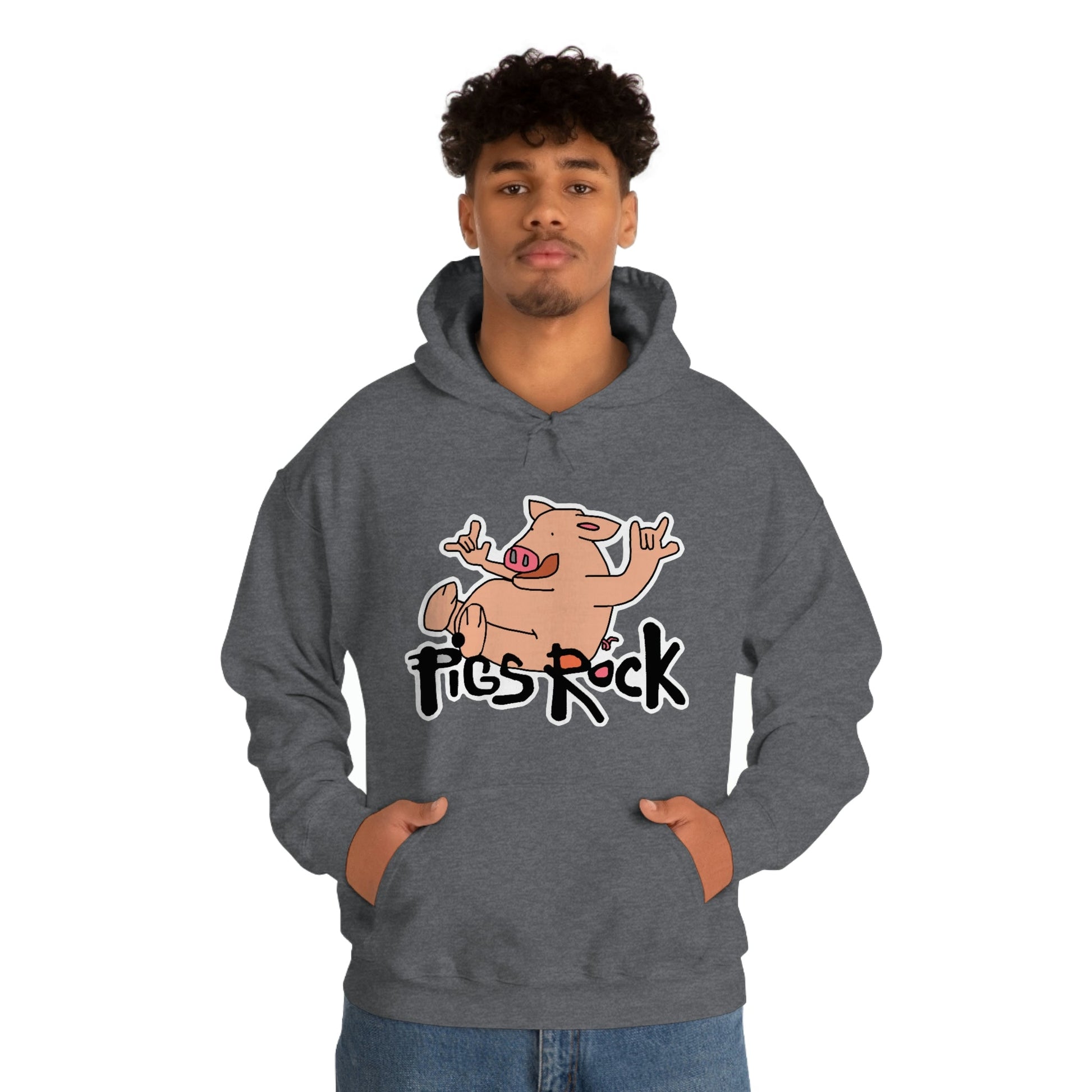 Pigs Rock Unisex Heavy Blend Hooded Sweatshirt