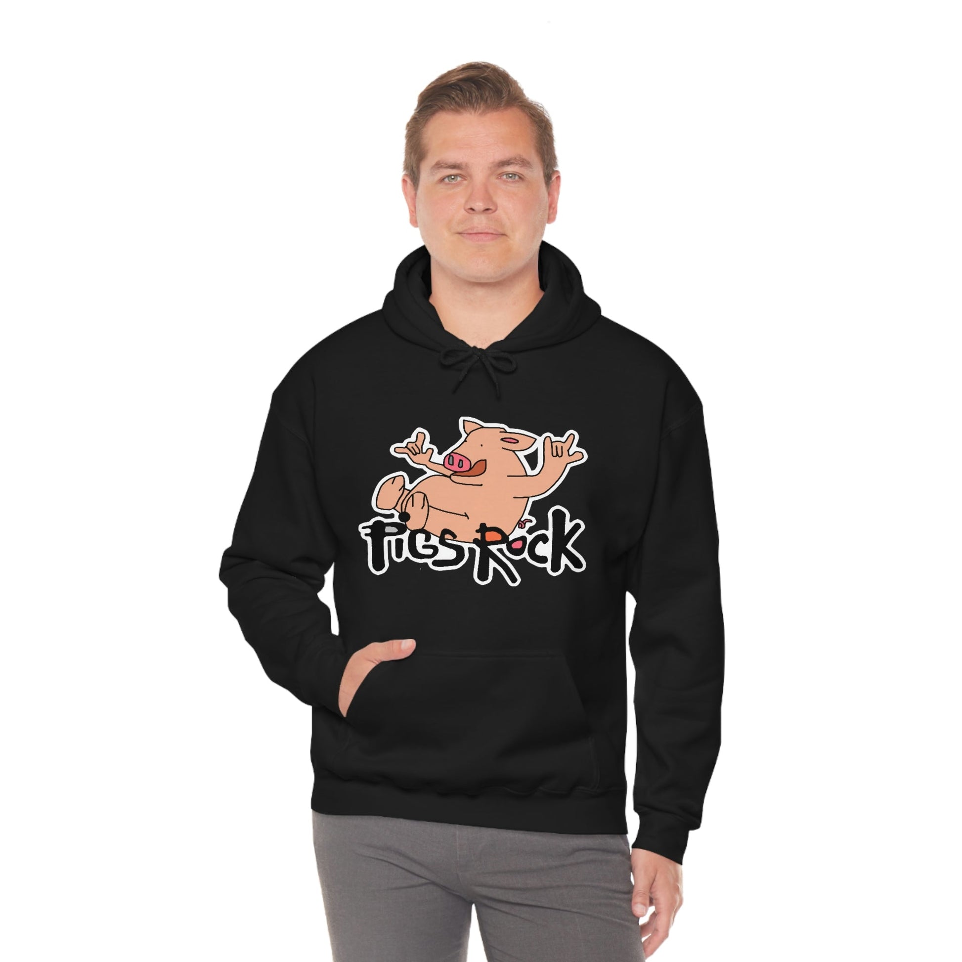 Pigs Rock Unisex Heavy Blend Hooded Sweatshirt