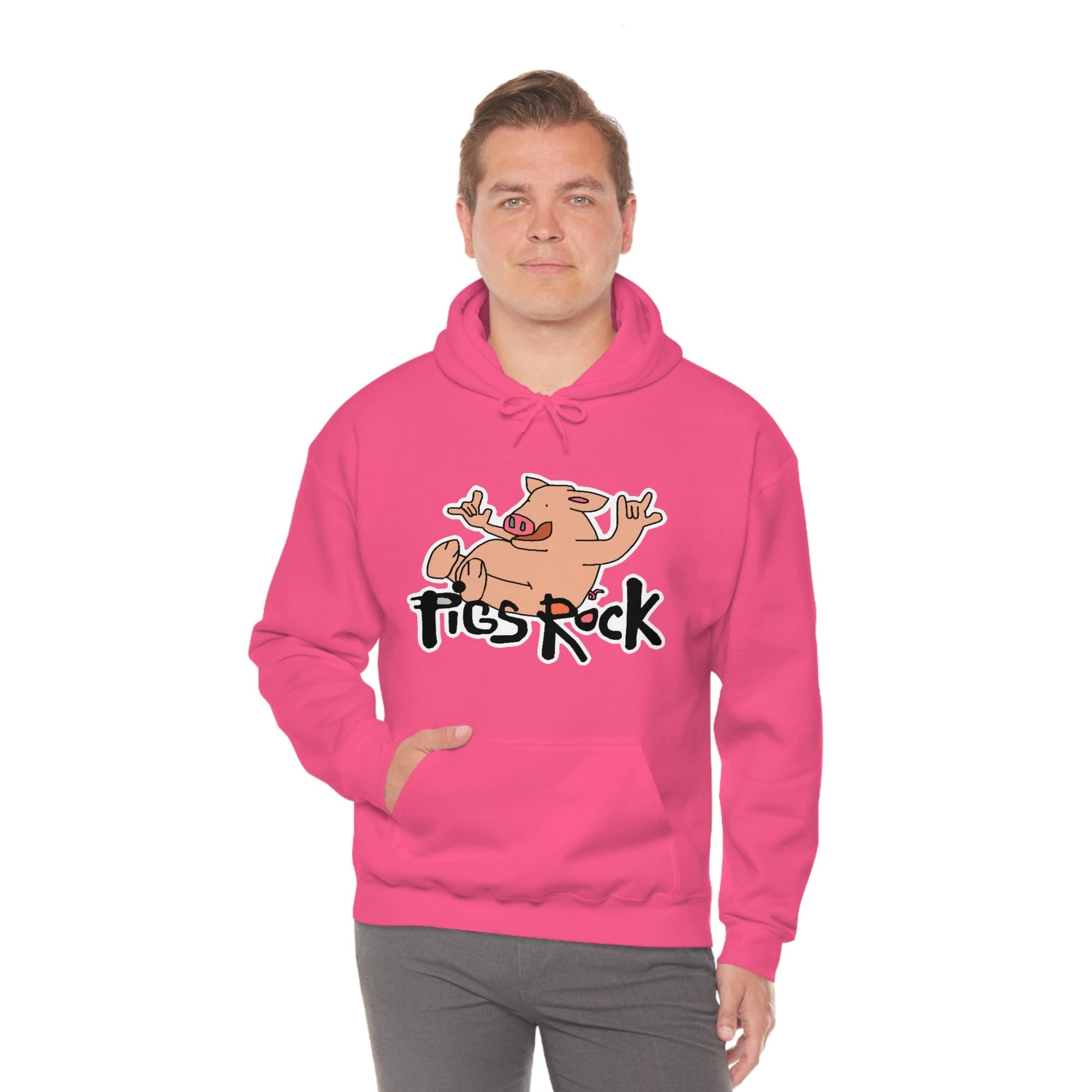 Pigs Rock Unisex Heavy Blend Hooded Sweatshirt