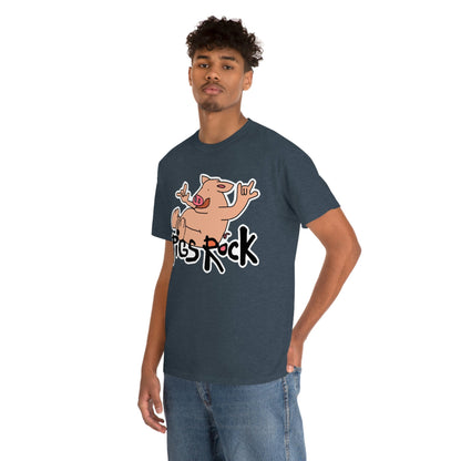 Pigs Rock Unisex Heavy Cotton Tee