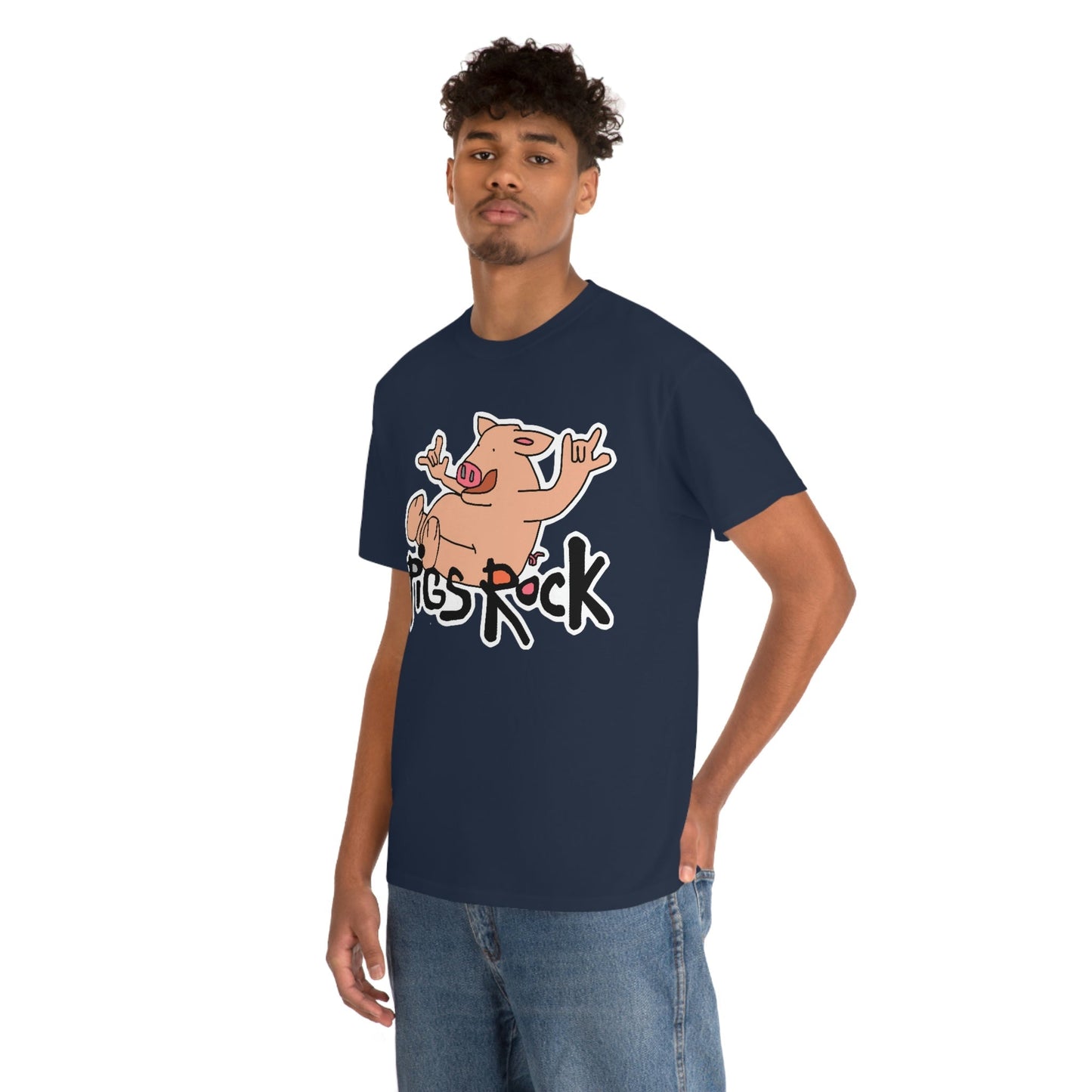 Pigs Rock Unisex Heavy Cotton Tee