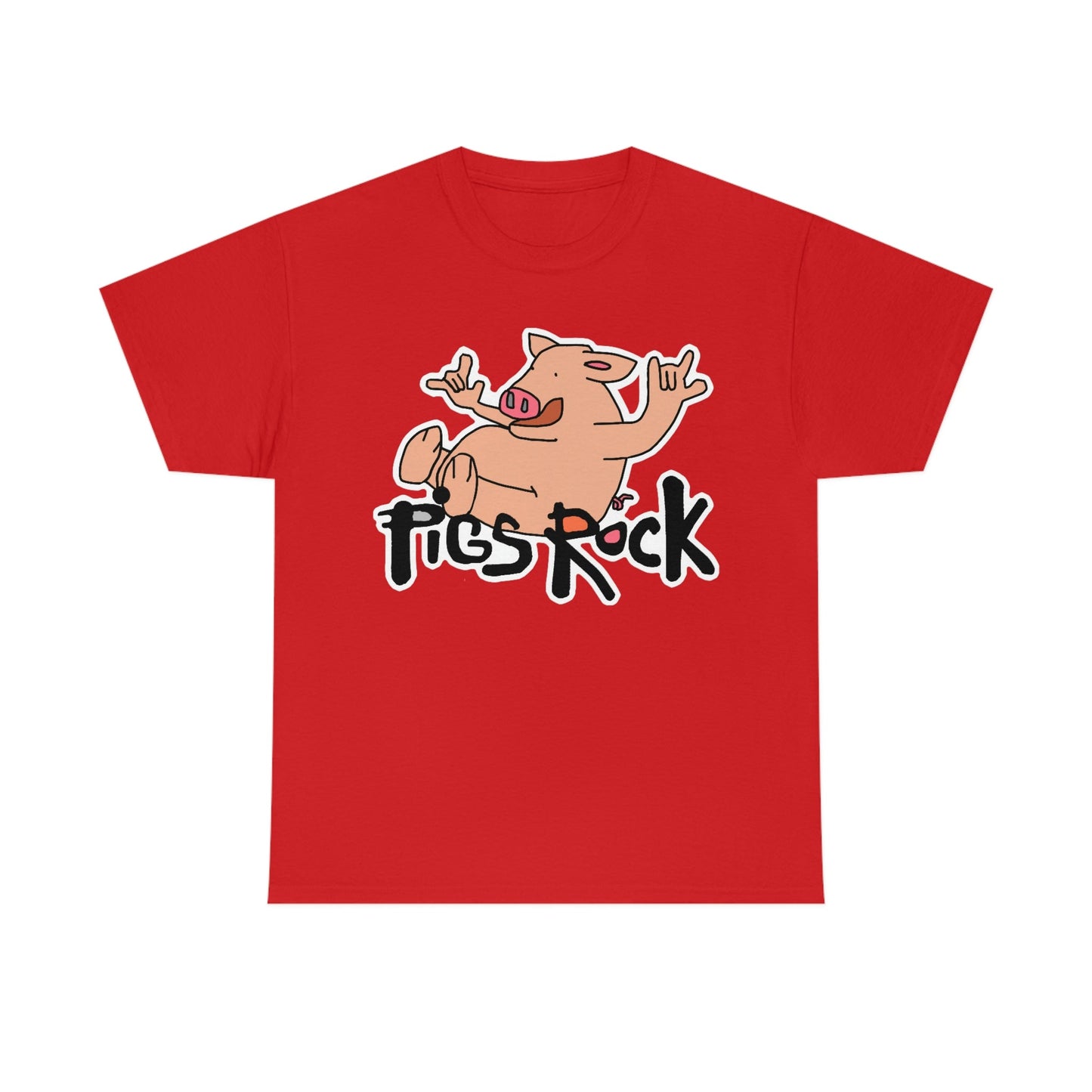 Pigs Rock Unisex Heavy Cotton Tee