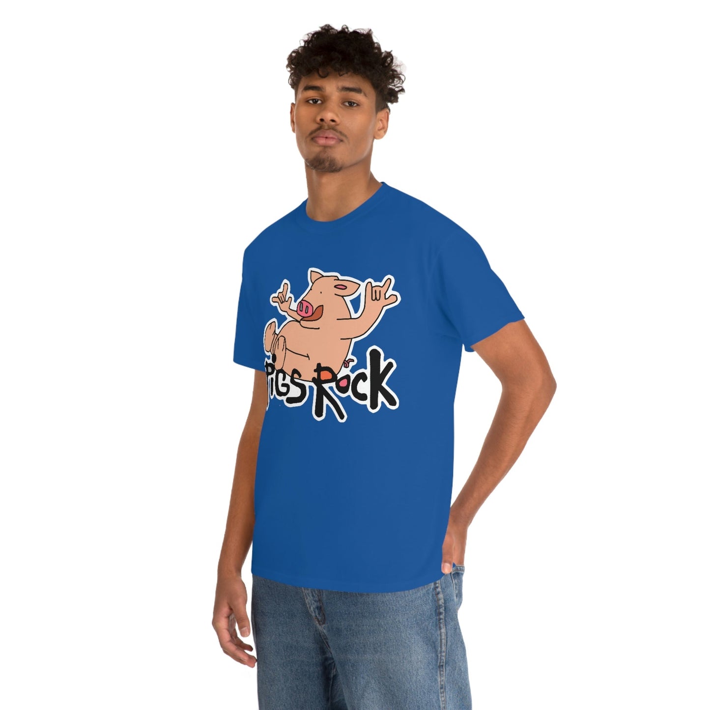 Pigs Rock Unisex Heavy Cotton Tee