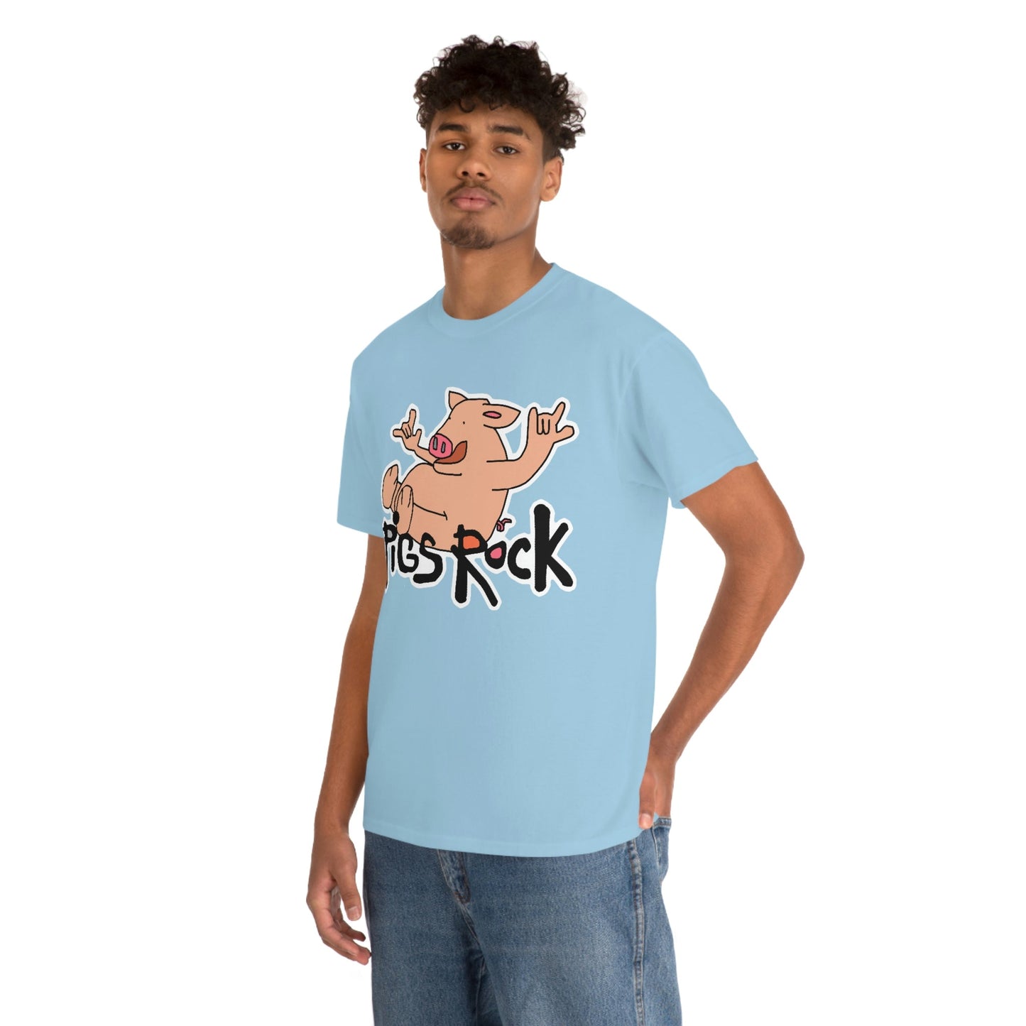 Pigs Rock Unisex Heavy Cotton Tee