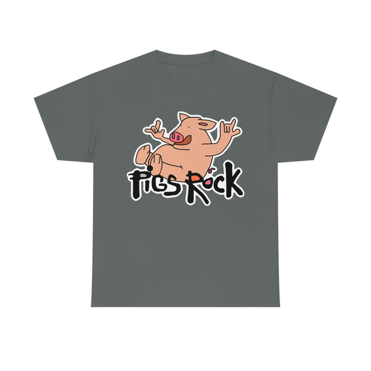 Pigs Rock Unisex Heavy Cotton Tee