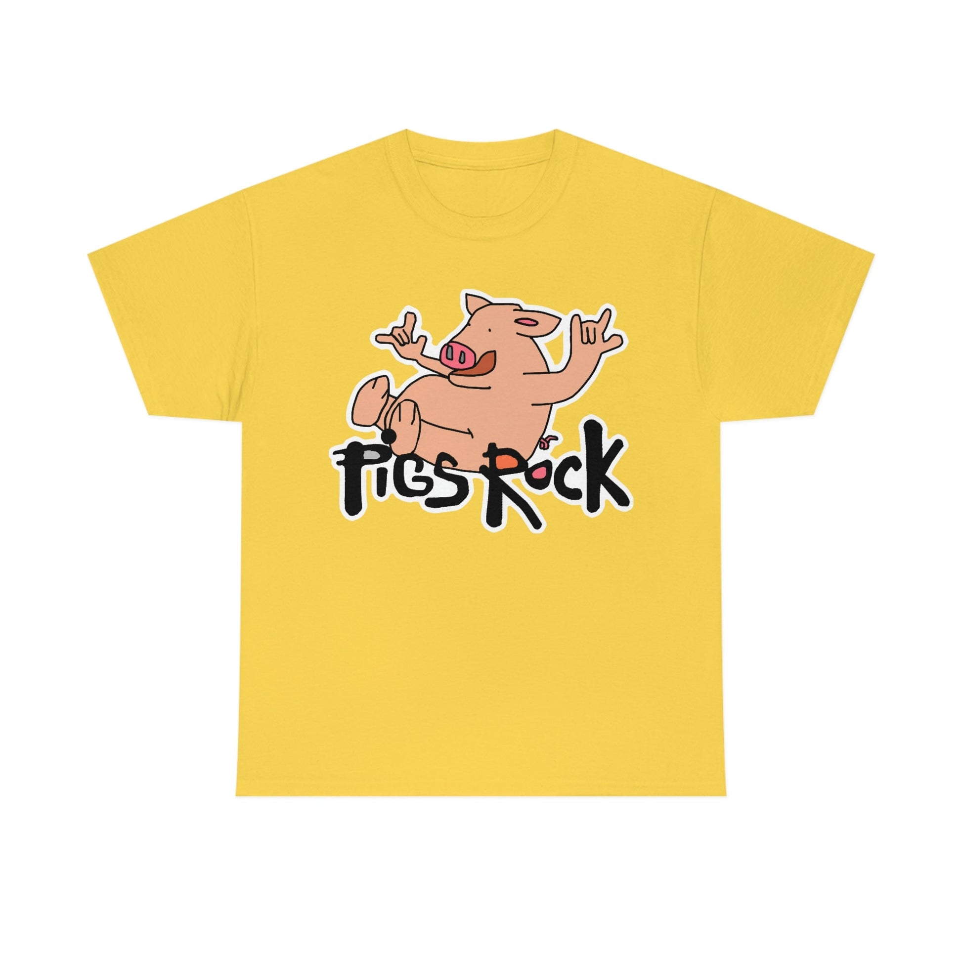 Pigs Rock Unisex Heavy Cotton Tee