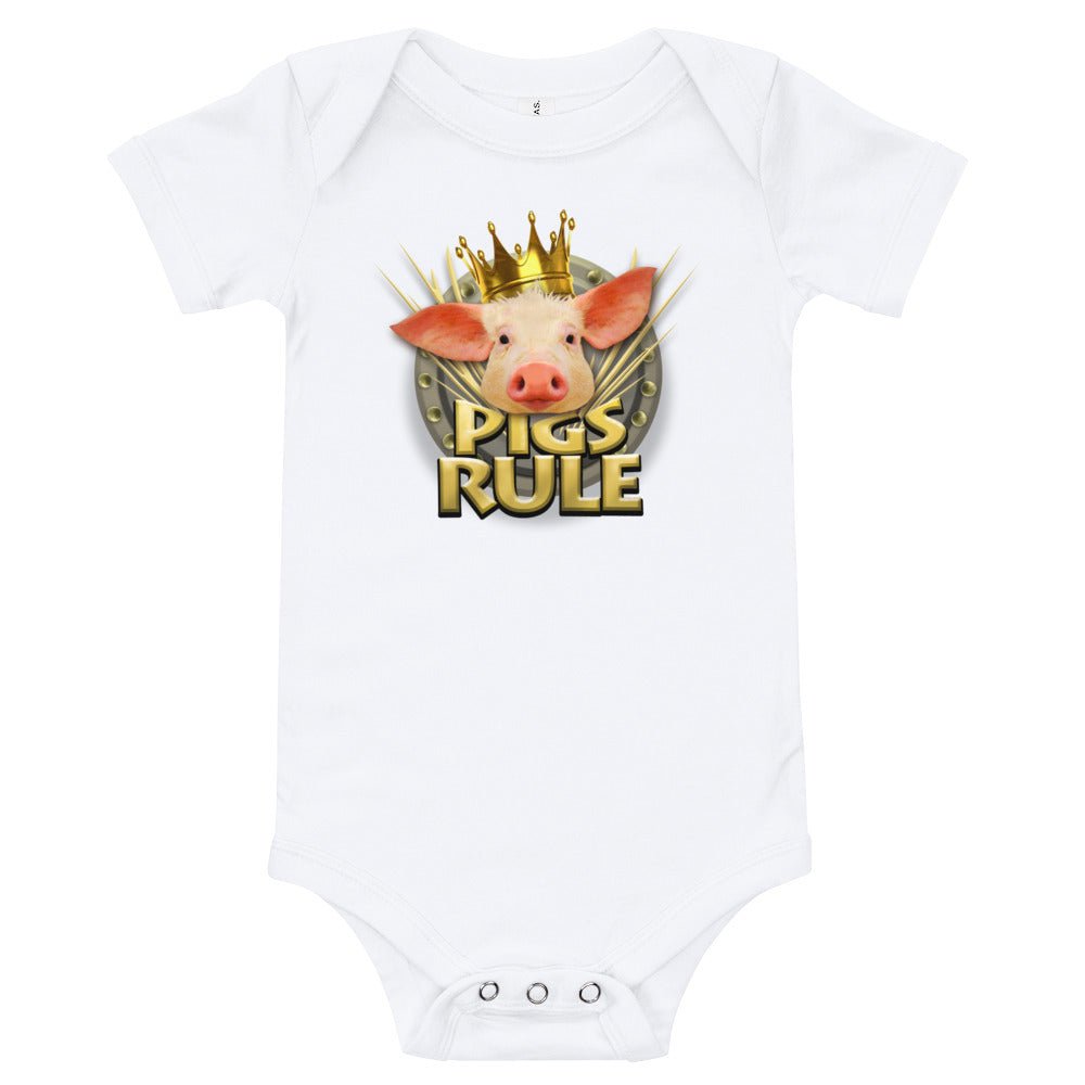 Pigs Rule Onesie