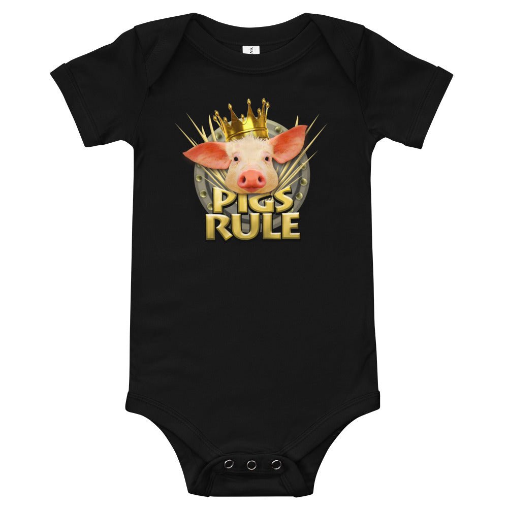 Pigs Rule Onesie