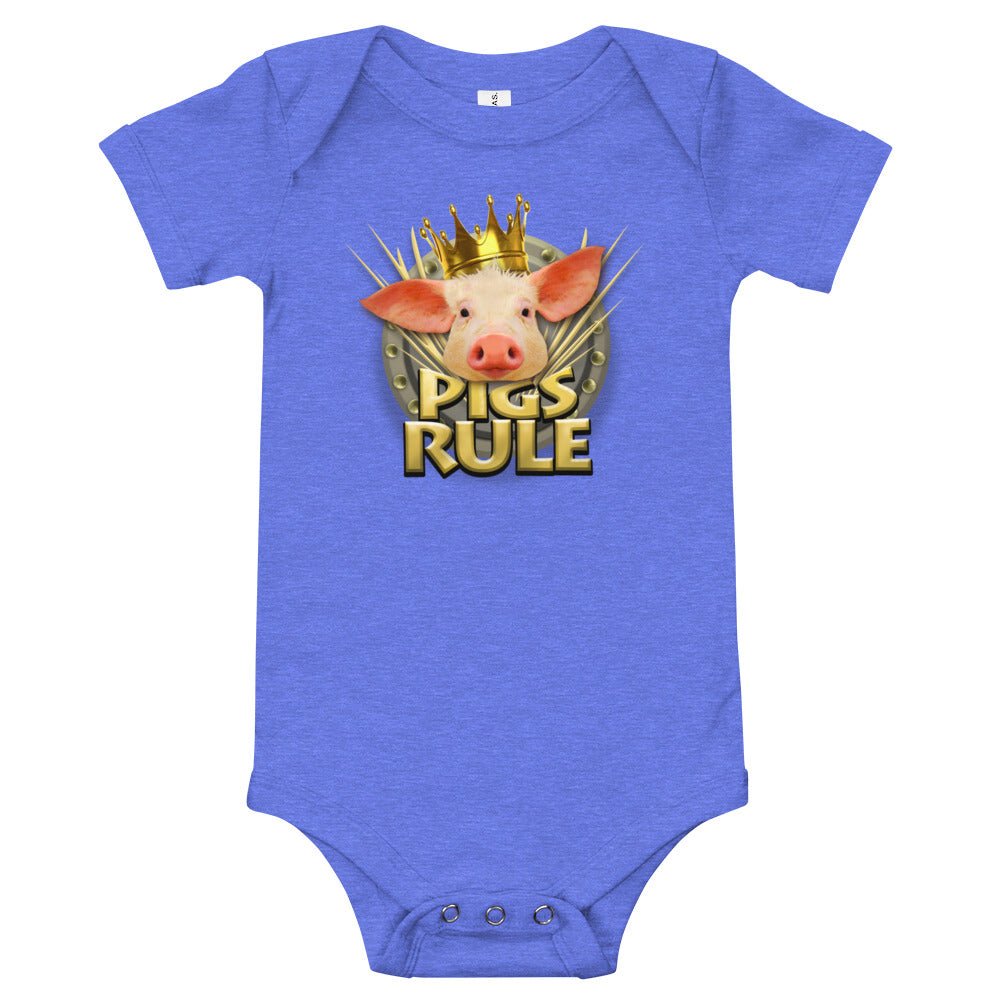 Pigs Rule Onesie