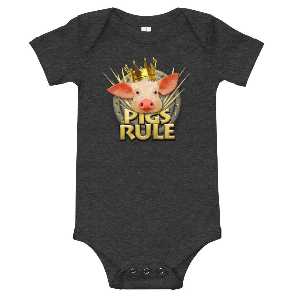 Pigs Rule Onesie