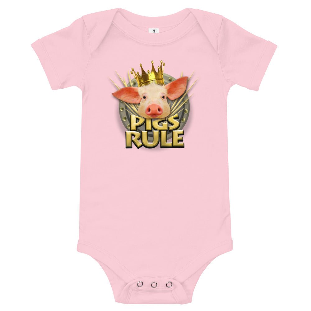 Pigs Rule Onesie