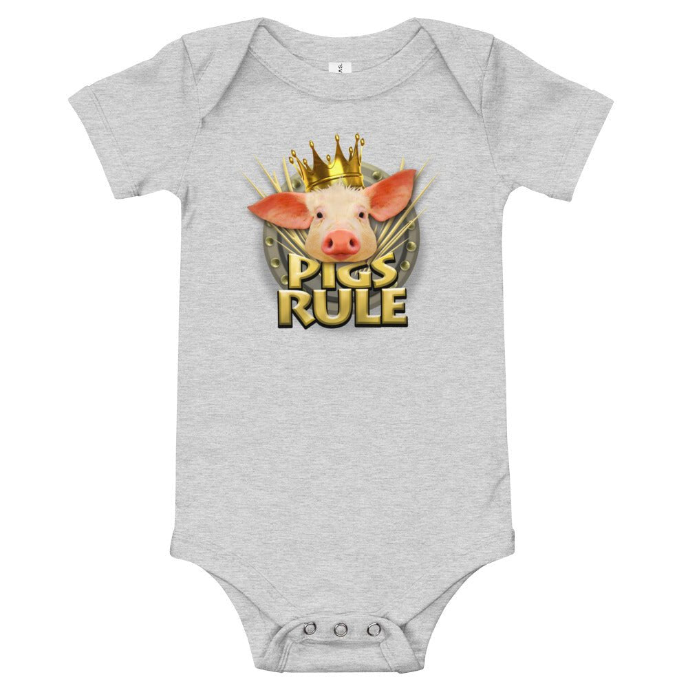 Pigs Rule Onesie