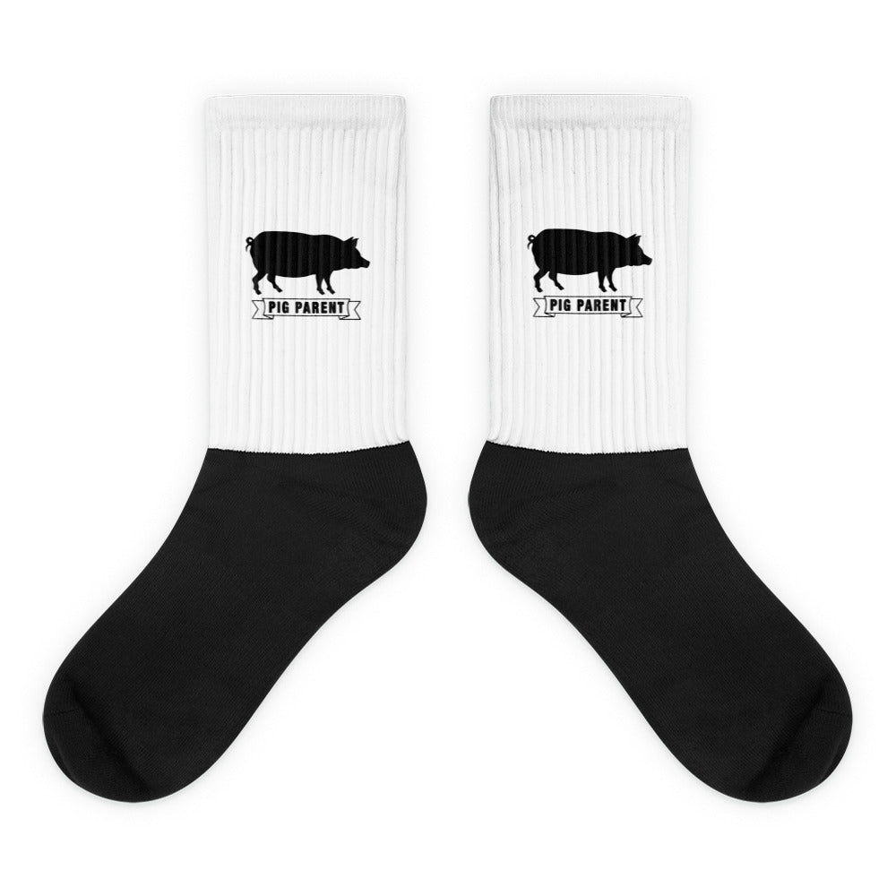 Proud Pig Parent Cozy Socks warm cool sow piggy piglet farm farmer farming gift present unisex men women kid sunique