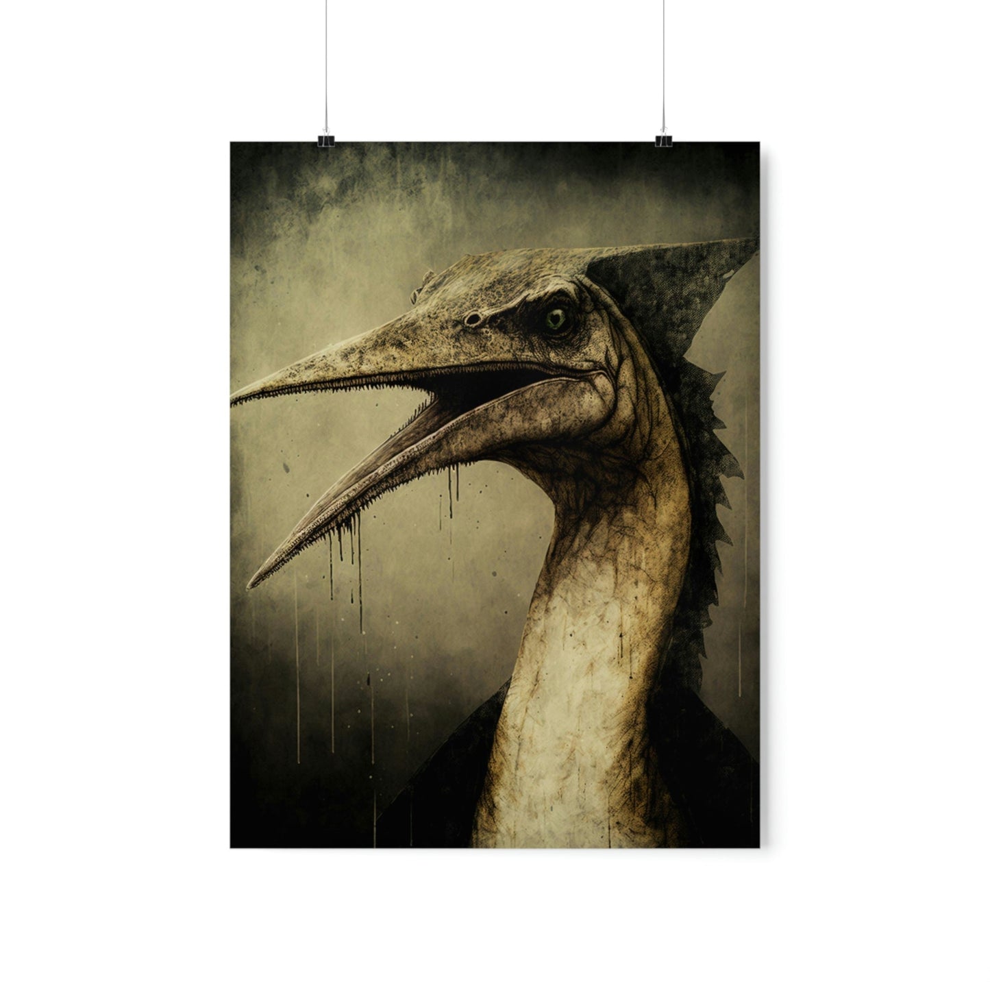 Pterodactyl Premium Matte Vertical Posters