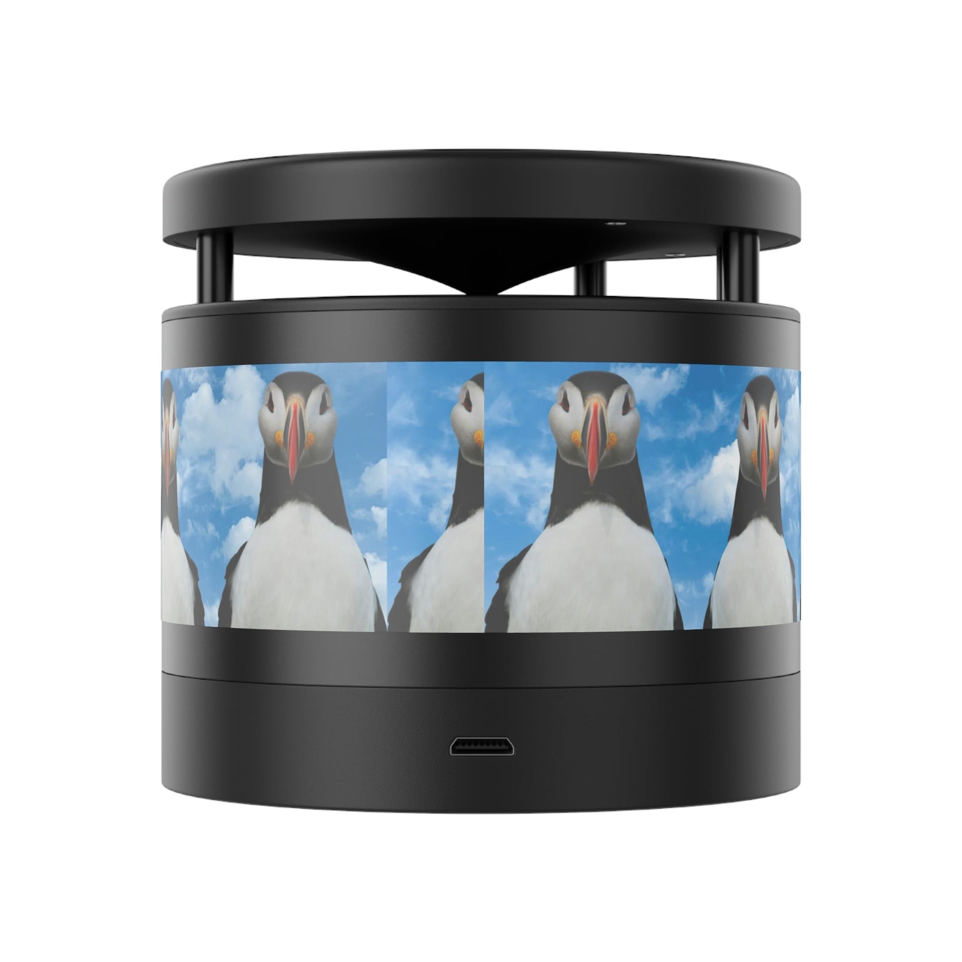 Puffin Metal Bluetooth Speaker and Wireless Charging Pad