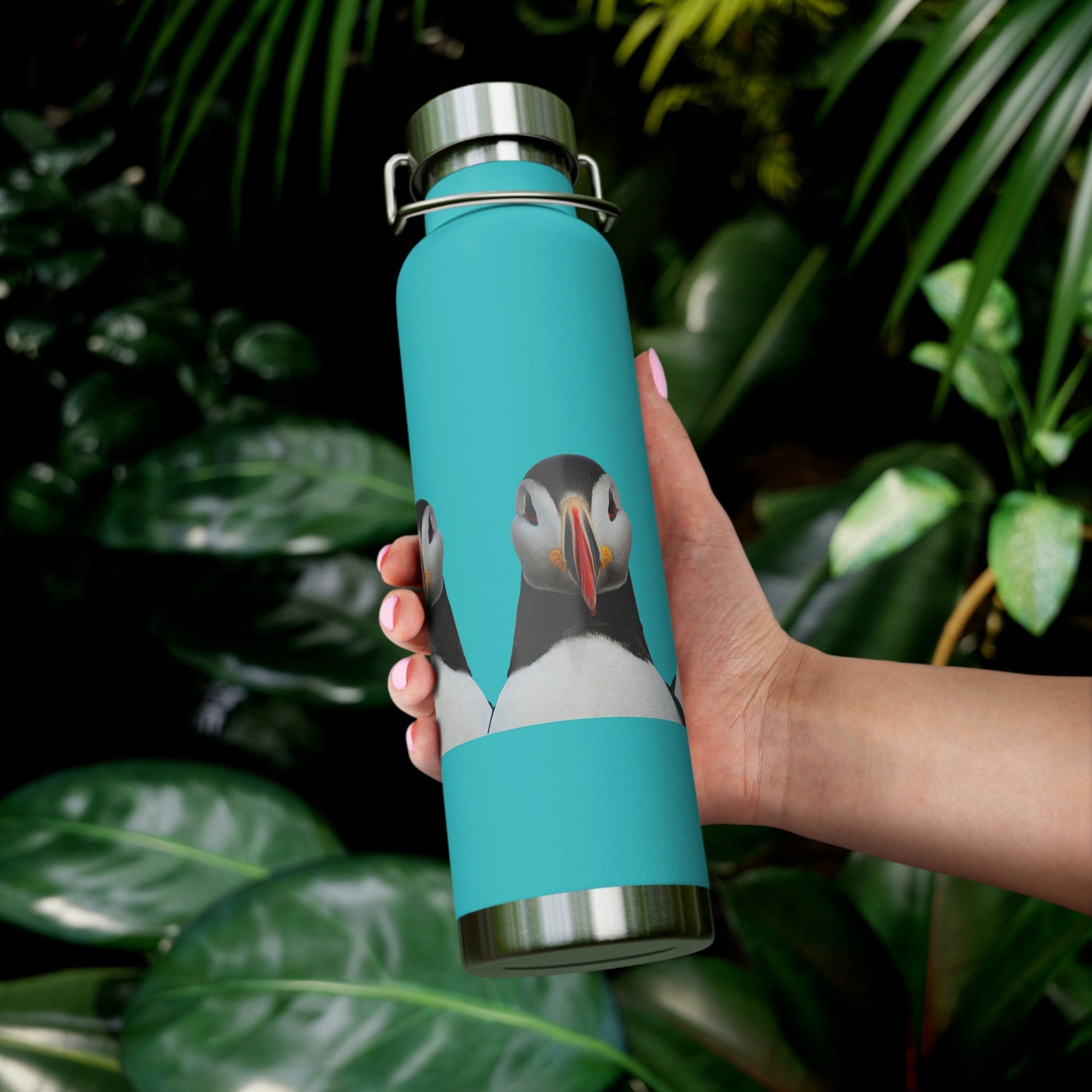 Puffins | Copper Vacuum Insulated Bottle, 22oz