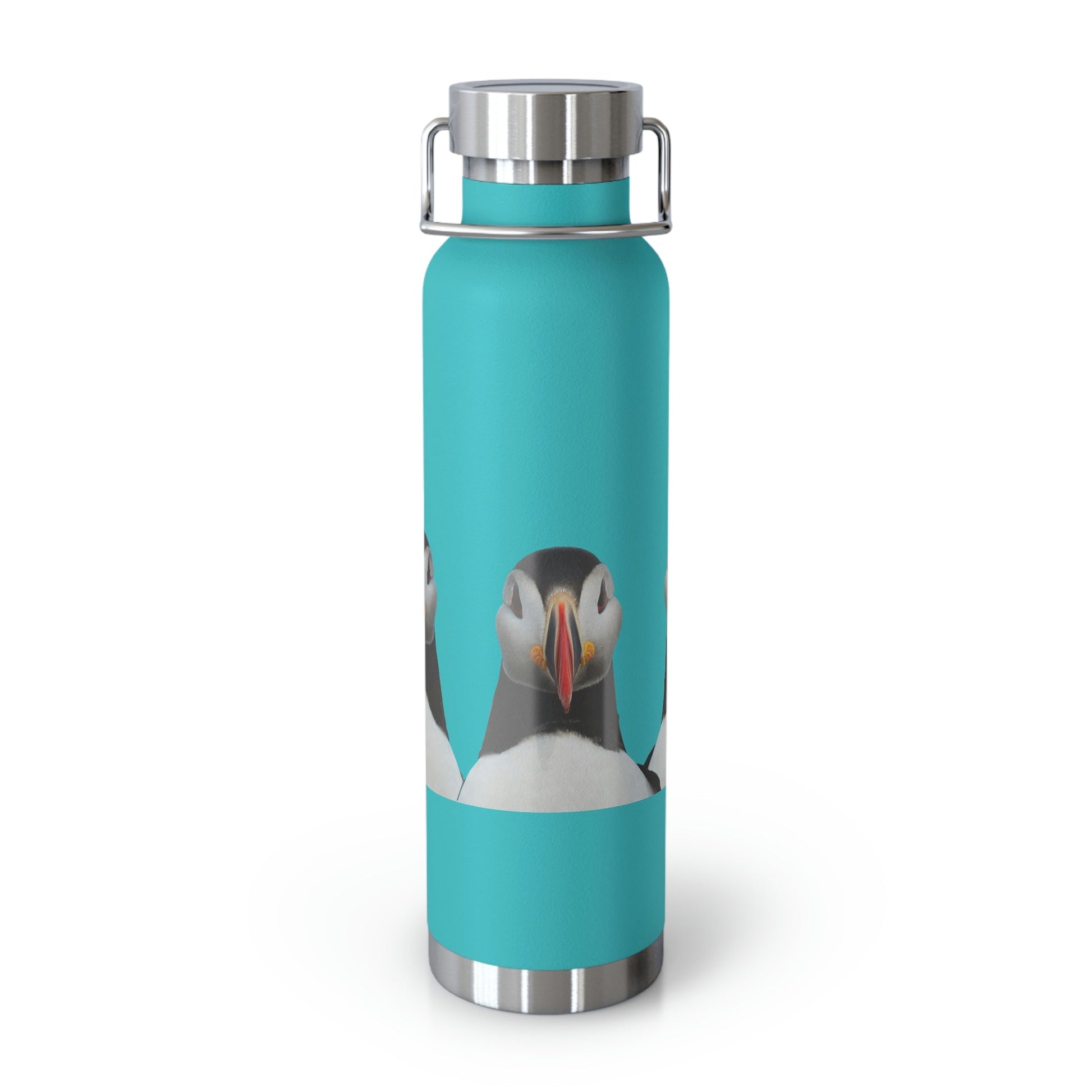 Puffins | Copper Vacuum Insulated Bottle, 22oz