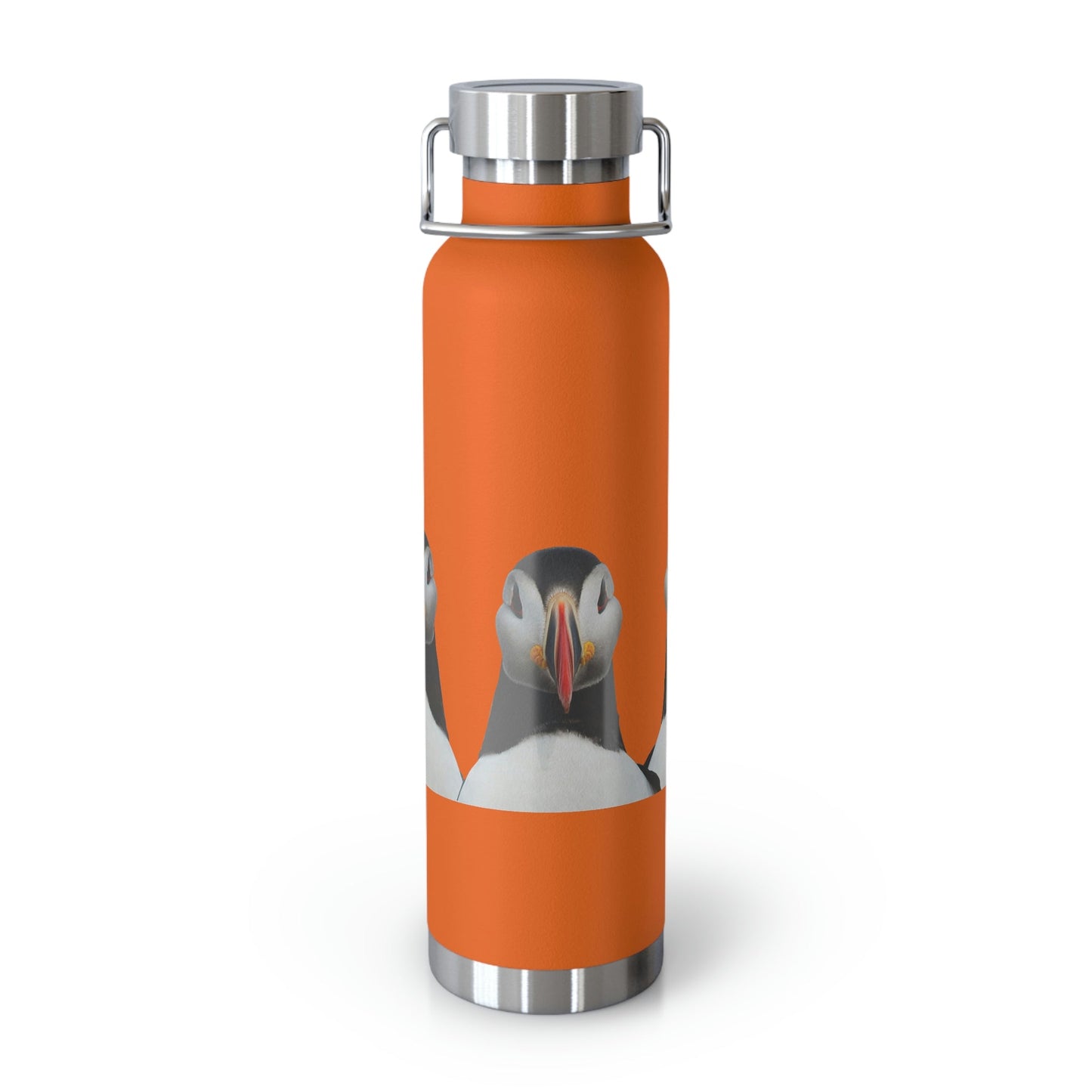 Puffins | Copper Vacuum Insulated Bottle, 22oz