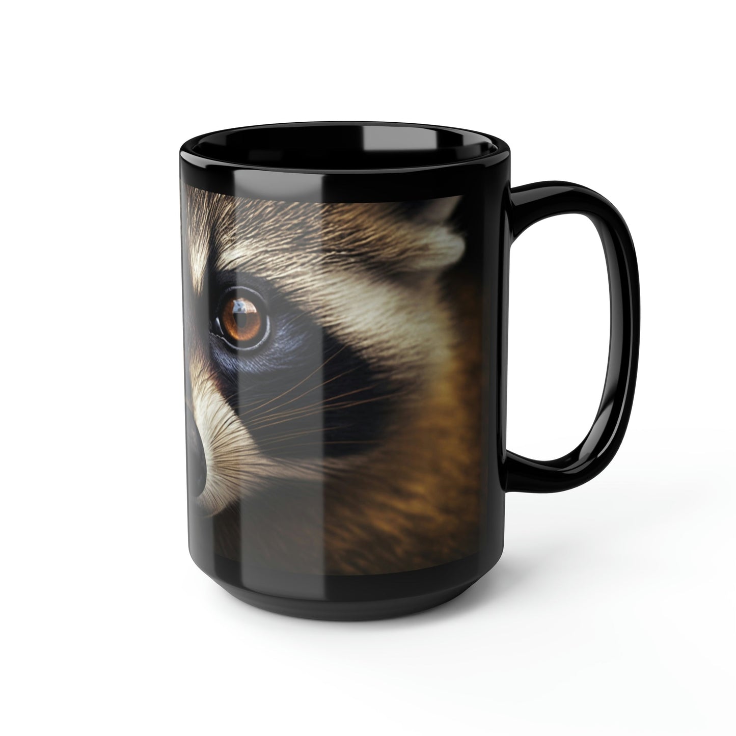 Raccoon Eyes - 15 oz Coffee Mug