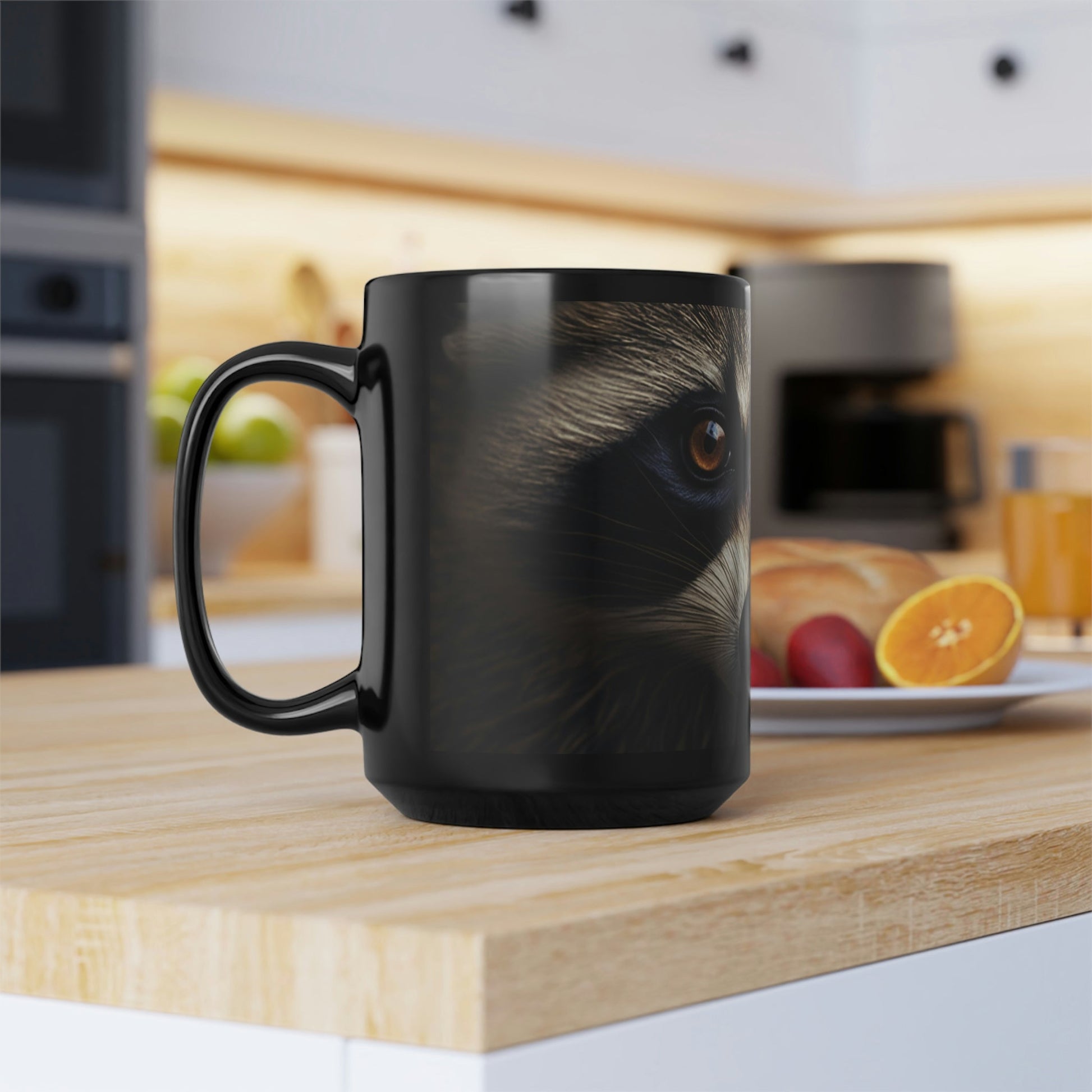 Raccoon Eyes - 15 oz Coffee Mug