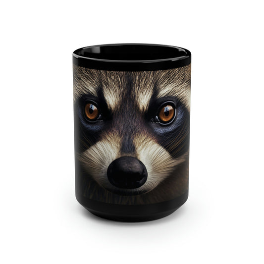 Raccoon Eyes - 15 oz Coffee Mug