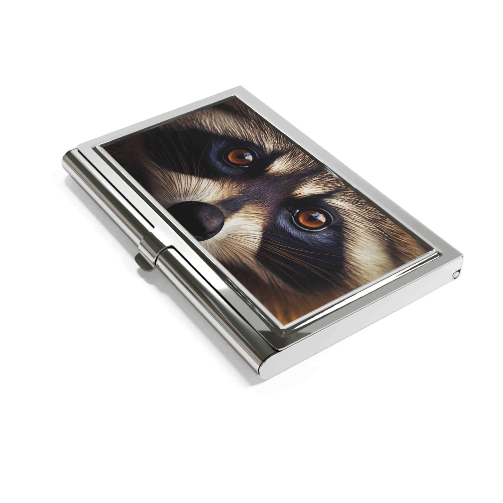 Raccoon Eyes Business Card Holder