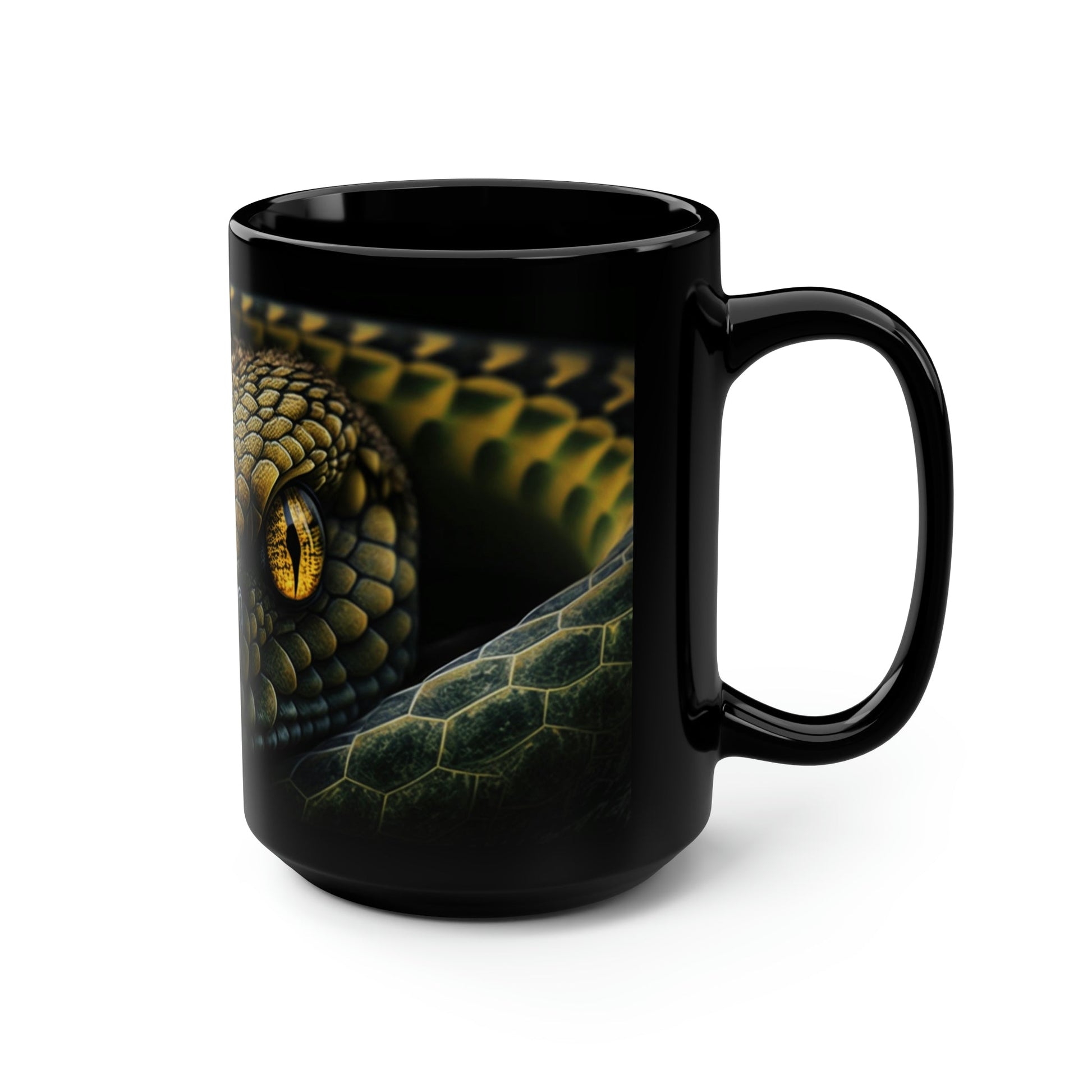 Rattlesnake Eyes - 15 oz Coffee Mug