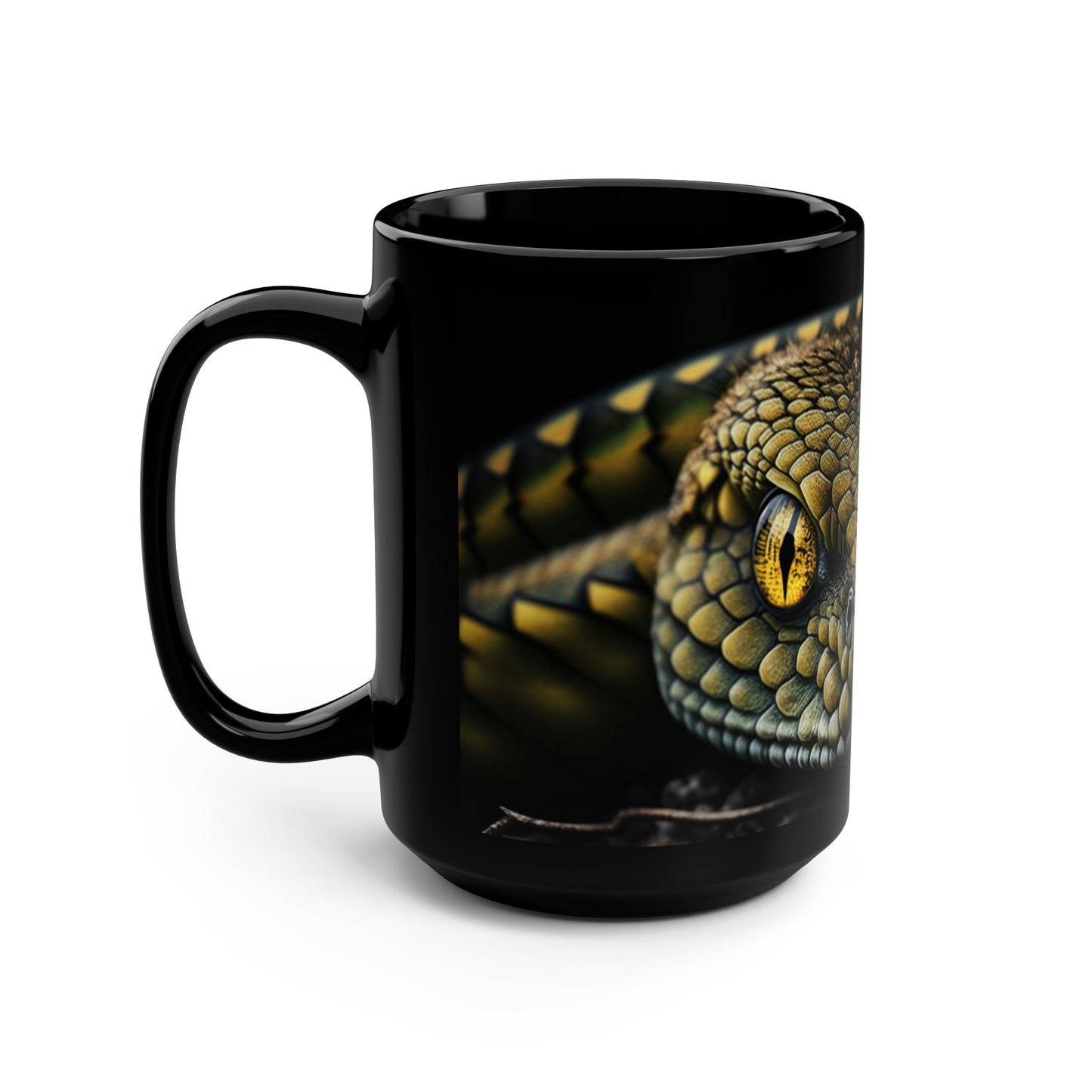 Rattlesnake Eyes - 15 oz Coffee Mug