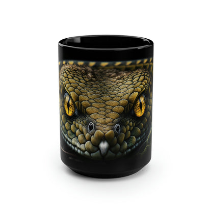 Rattlesnake Eyes - 15 oz Coffee Mug