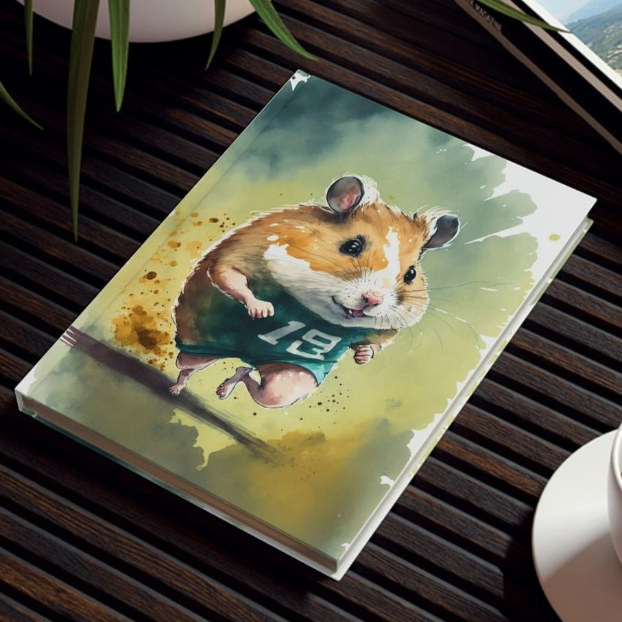 Running Hamster Hard Backed Journal