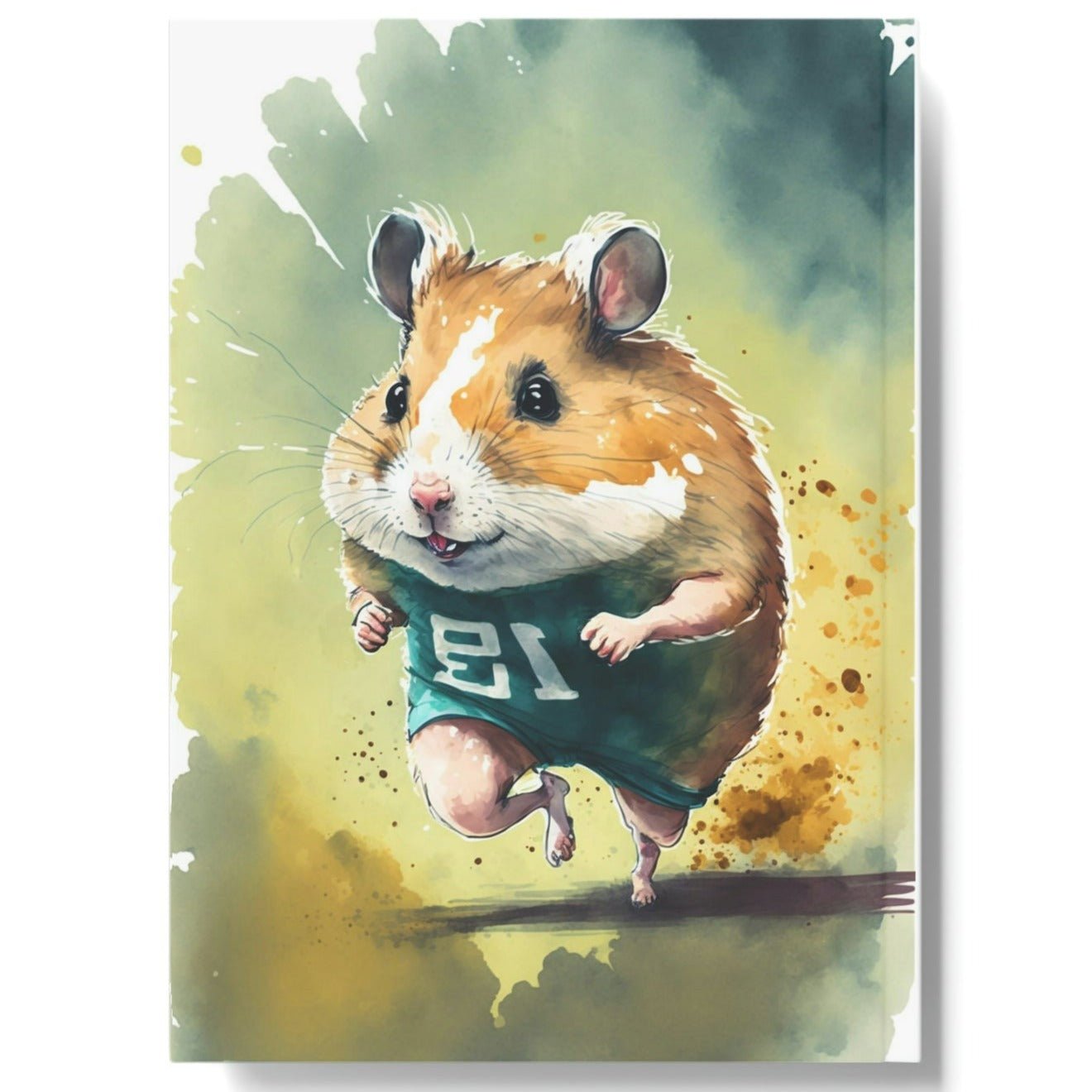 Running Hamster Hard Backed Journal